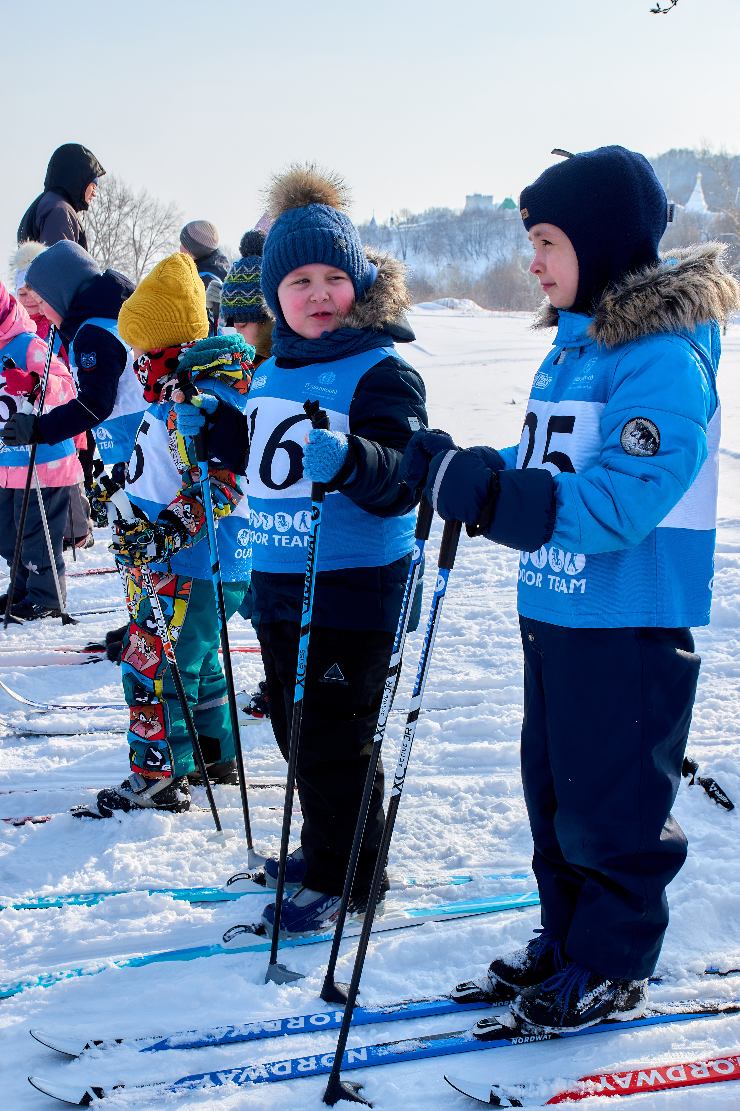 Лыжи. Дети. Андрей Винников фотограф в Нижнем Новгороде