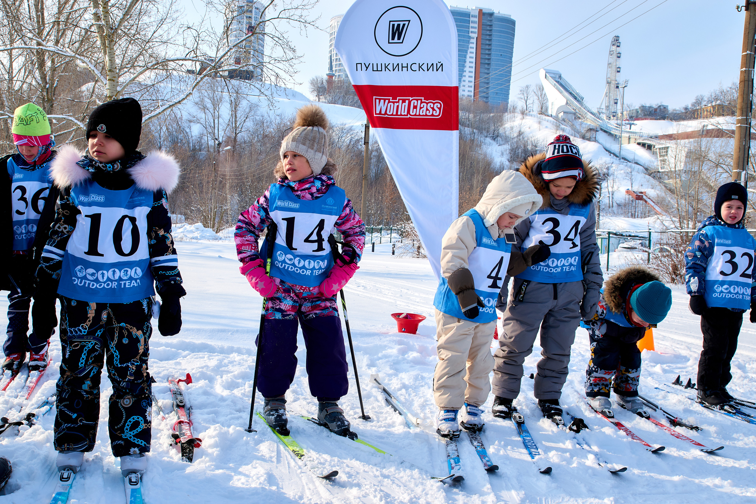 Лыжи. Дети. Андрей Винников фотограф в Нижнем Новгороде