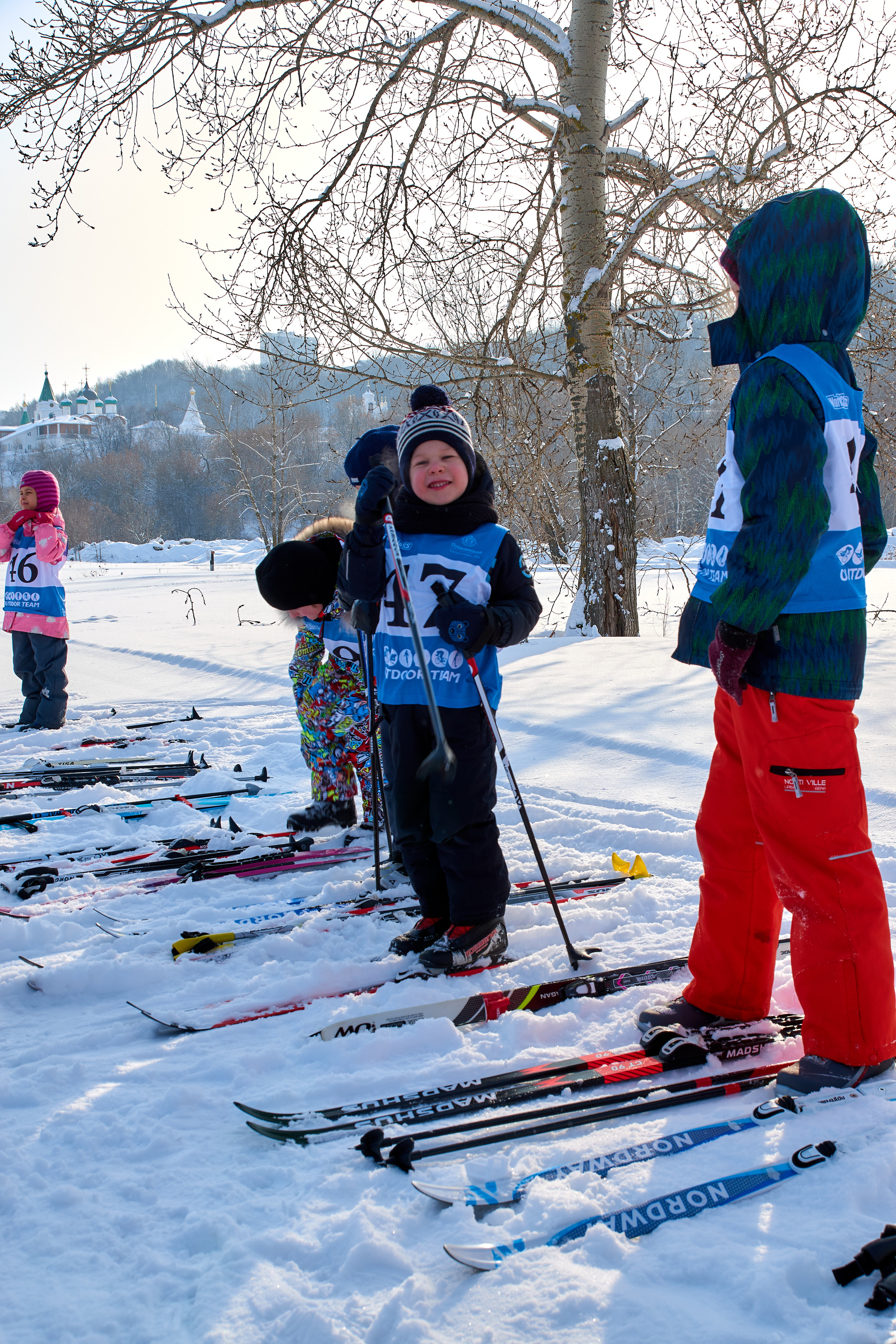 Лыжи. Дети. Андрей Винников фотограф в Нижнем Новгороде