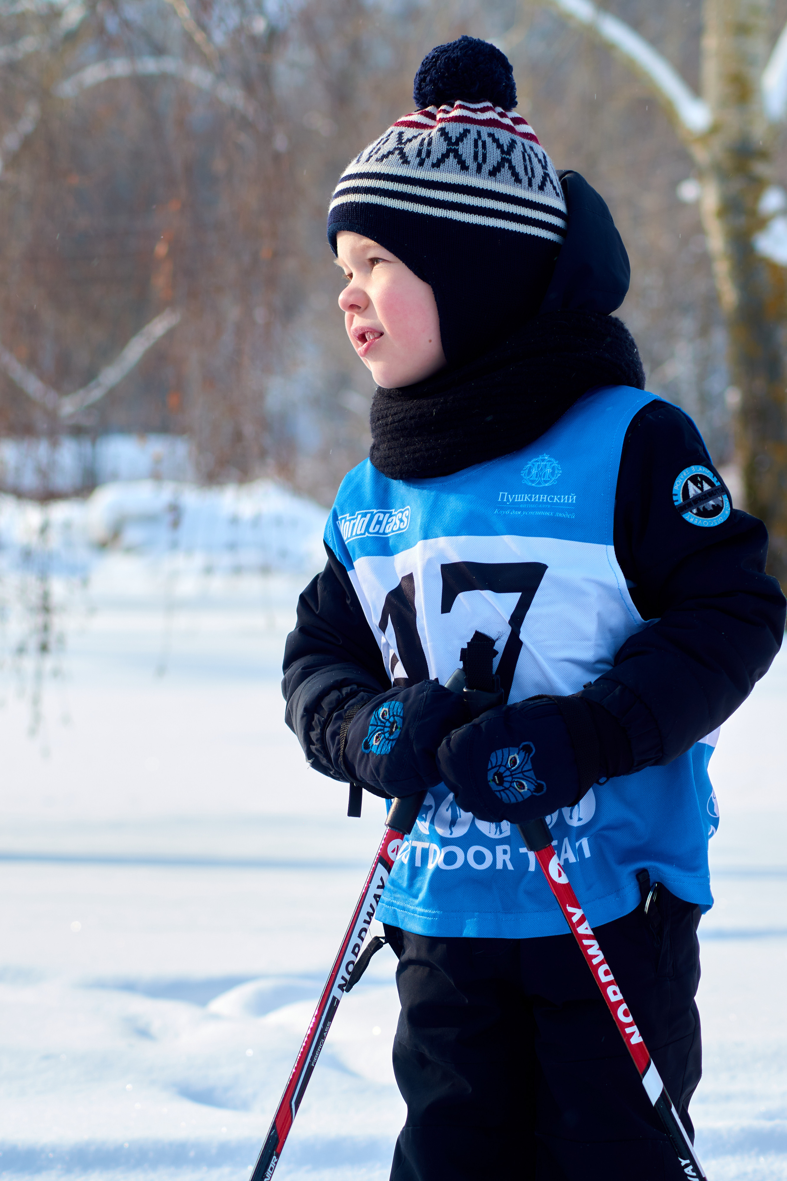 Лыжи. Дети. Андрей Винников фотограф в Нижнем Новгороде