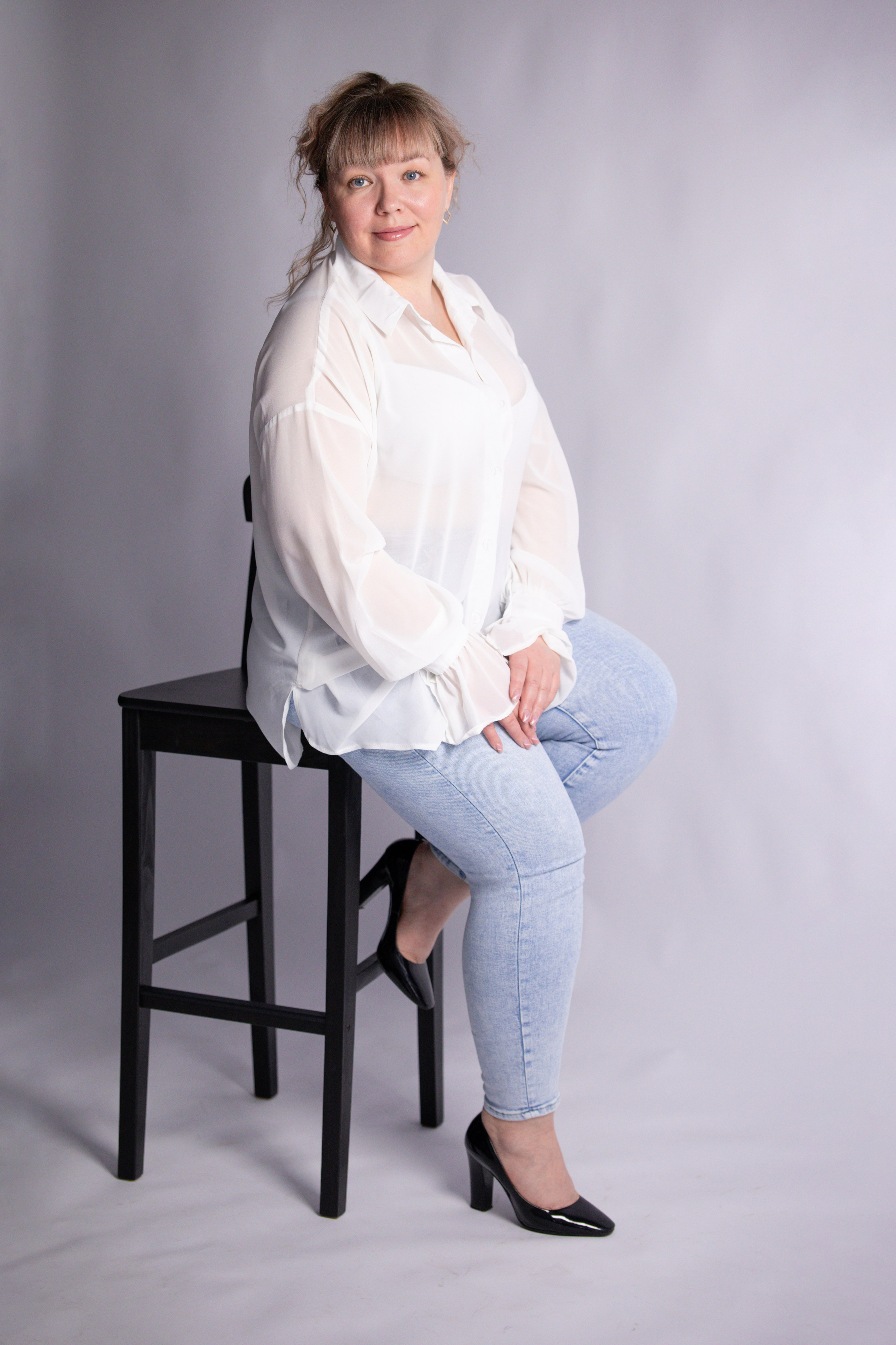 Студийная съемка для Виктории