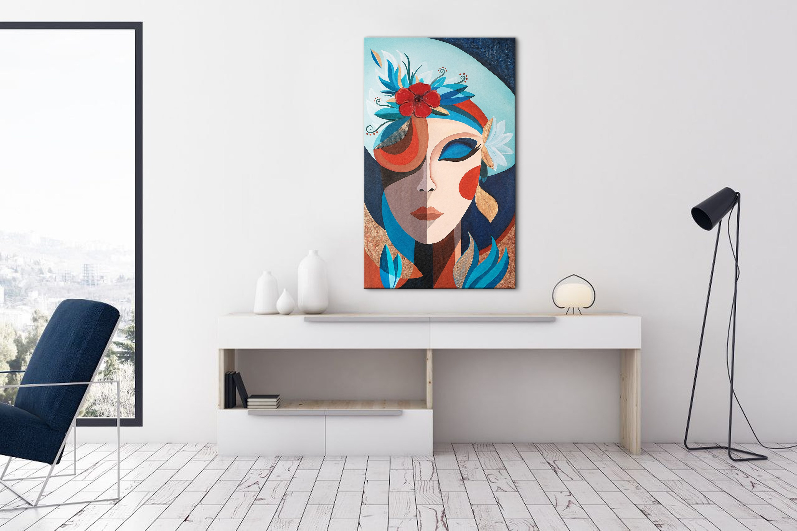 КРАСНЫЙ КАПРИЗ. Художник Анастасия Кисткина, Петербург