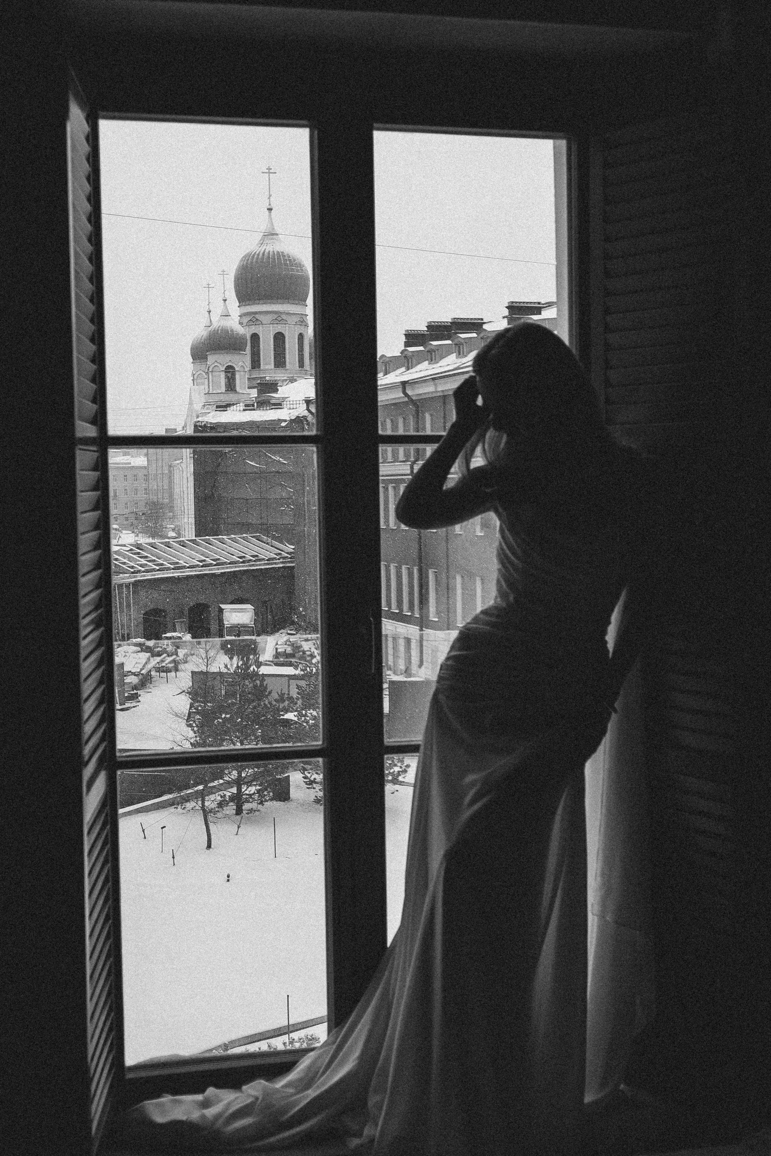 ЭЛЕГАНТНАЯ СВАДБЕНАЯ СЬЕМКА ЖЕНИХА И НЕВЕСТЫ В ДОРОГОМ ОТЕЛЕ САНКТ-ПЕТЕРБУРГА. Профессиональный фотограф, Санкт-Петербург — Виктория Богомолова