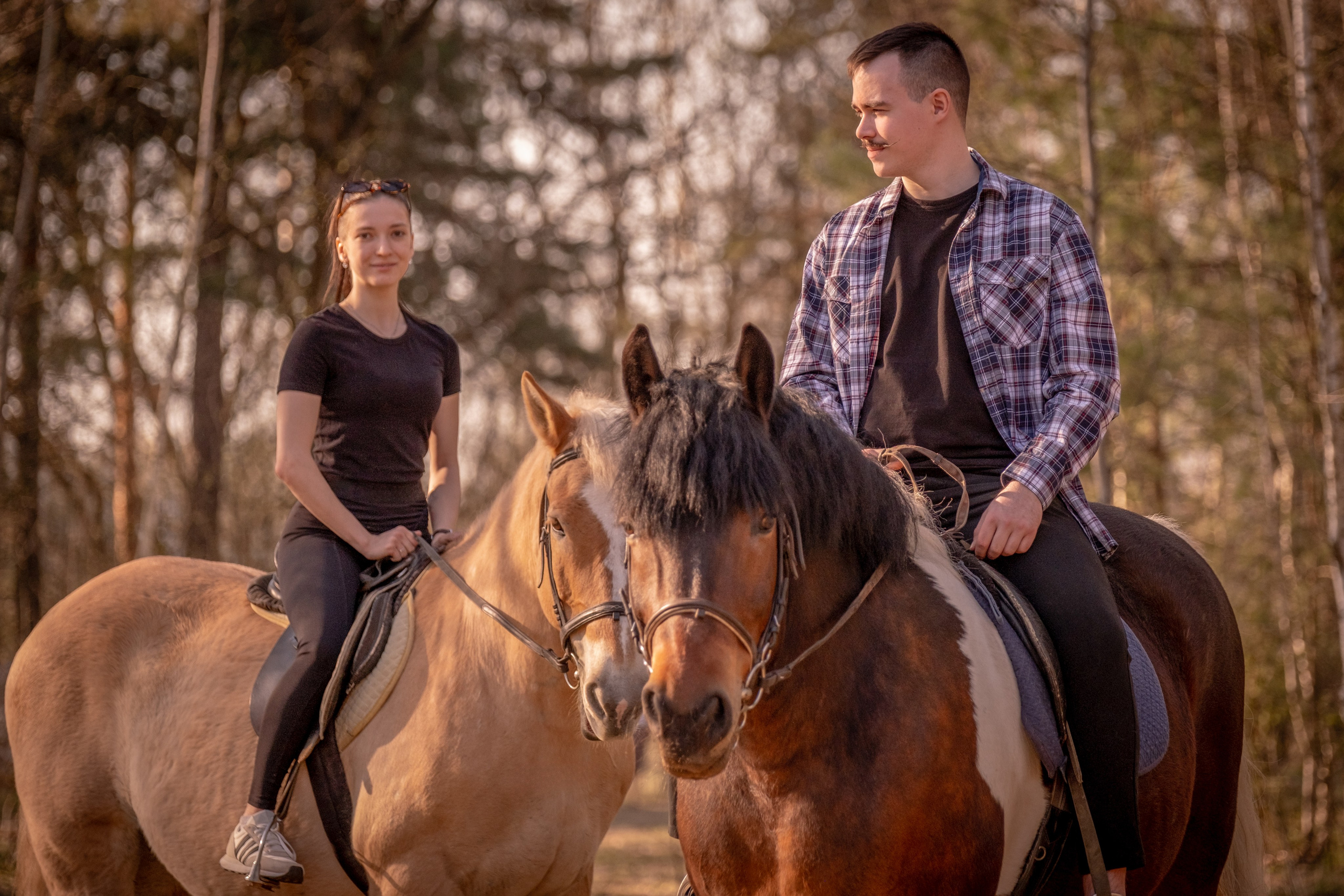 Он и Она. Зоофотограф, фотограф животных в Москве и области Дина Дамоцева