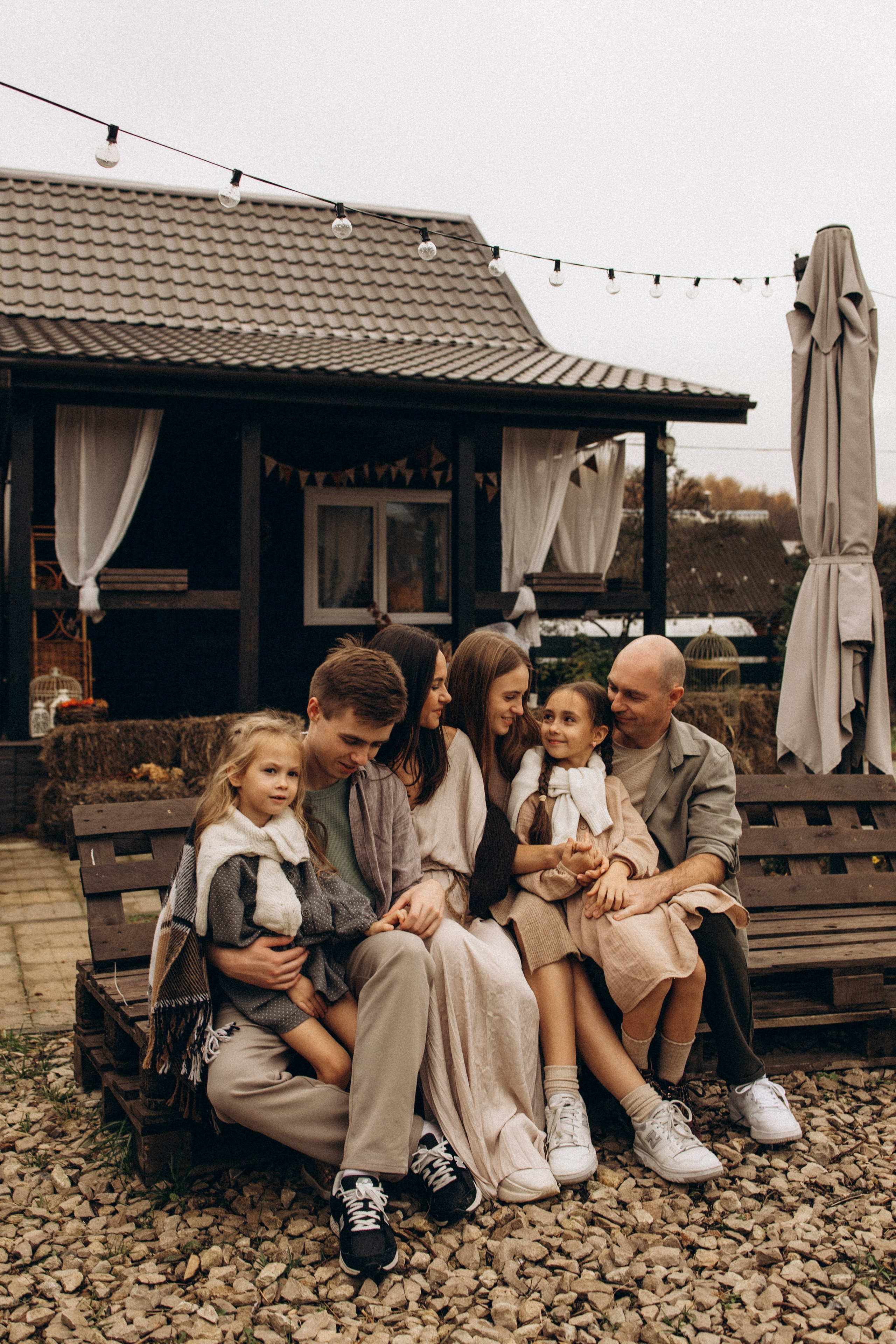 Юлия, Виктор, Саша, Настя, Ксюша и Аленка. Фотограф В Москве и Подольске Лена Иванова