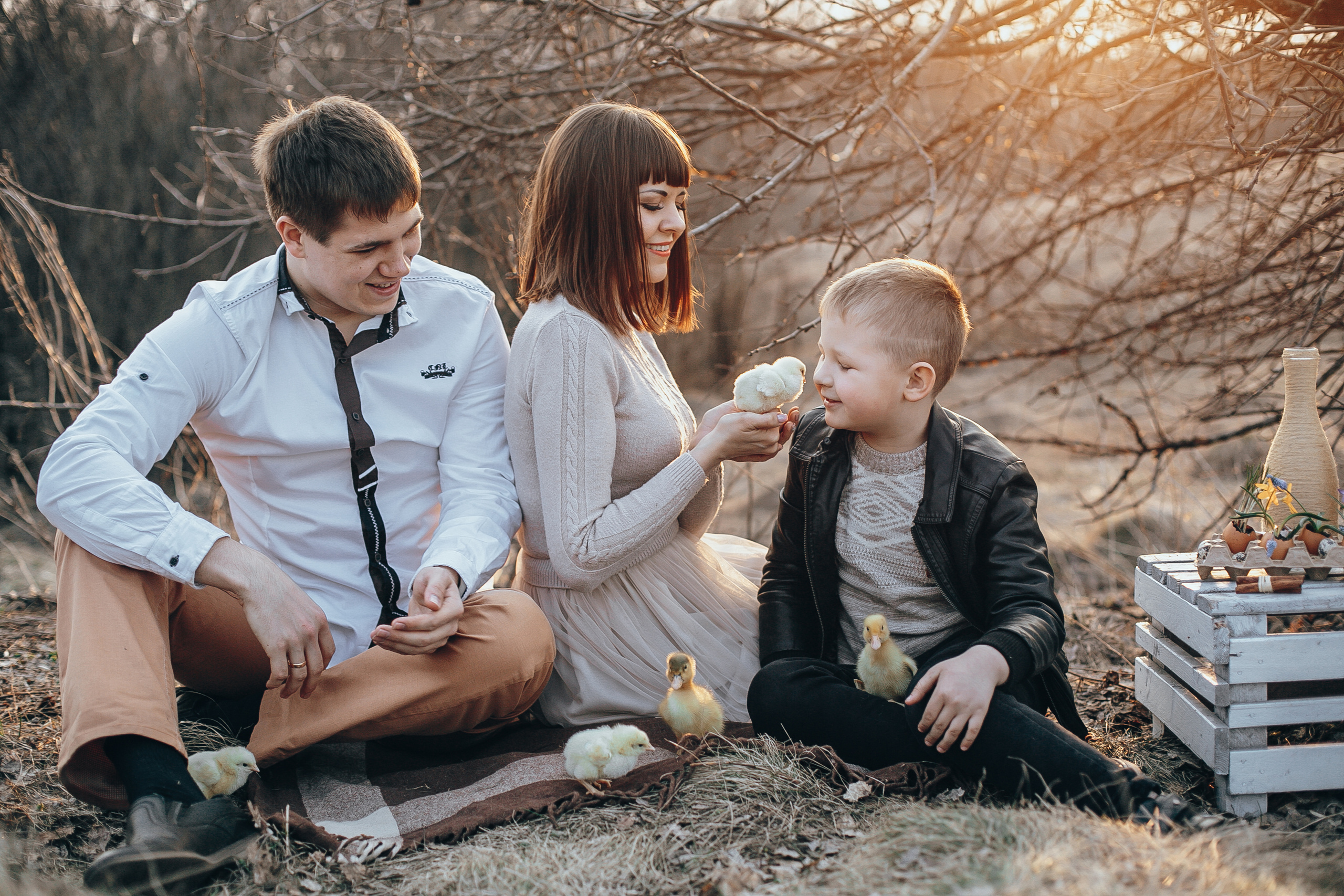 Алена, Андрей и Рома. Свадебный и семейный фотограф Захарова Юлия