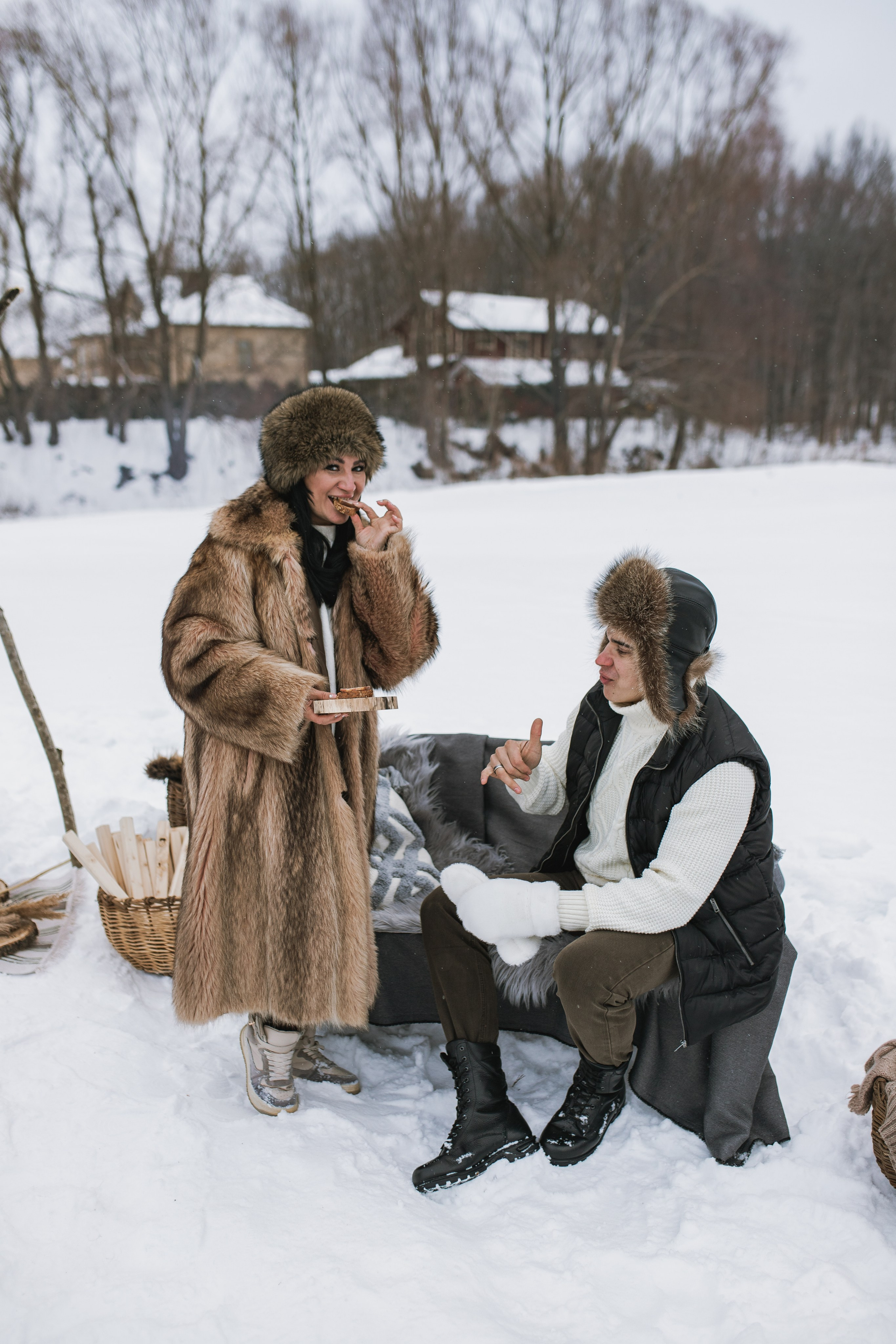 Снежные объятия