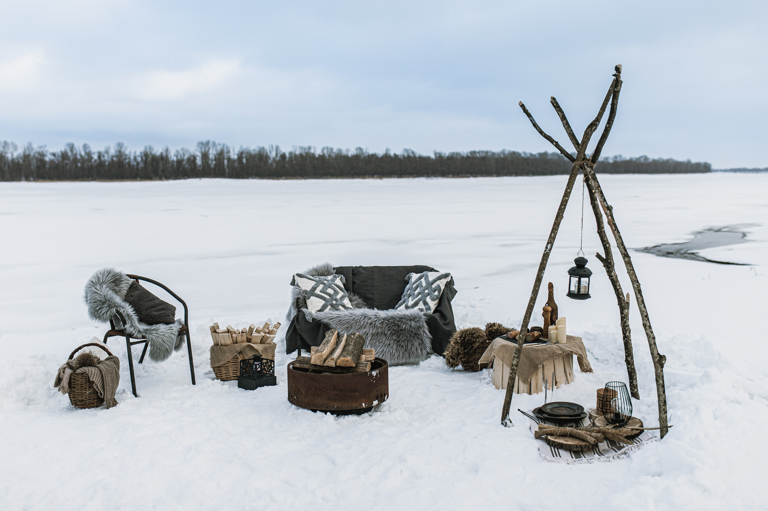 Снежные объятия