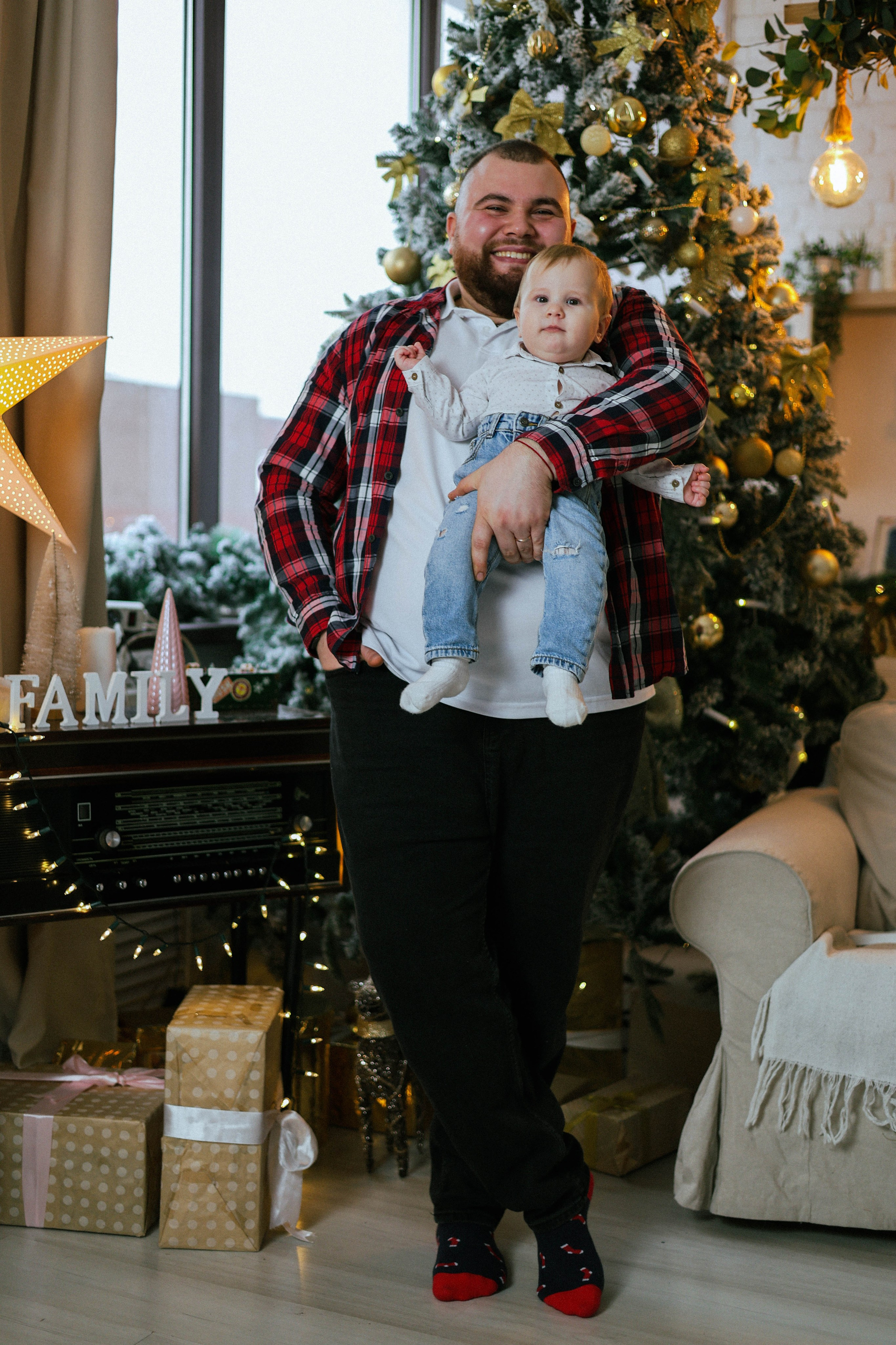Новогодняя история «Валентина и ее семья». Фотограф в Москве Анастасия Калинина