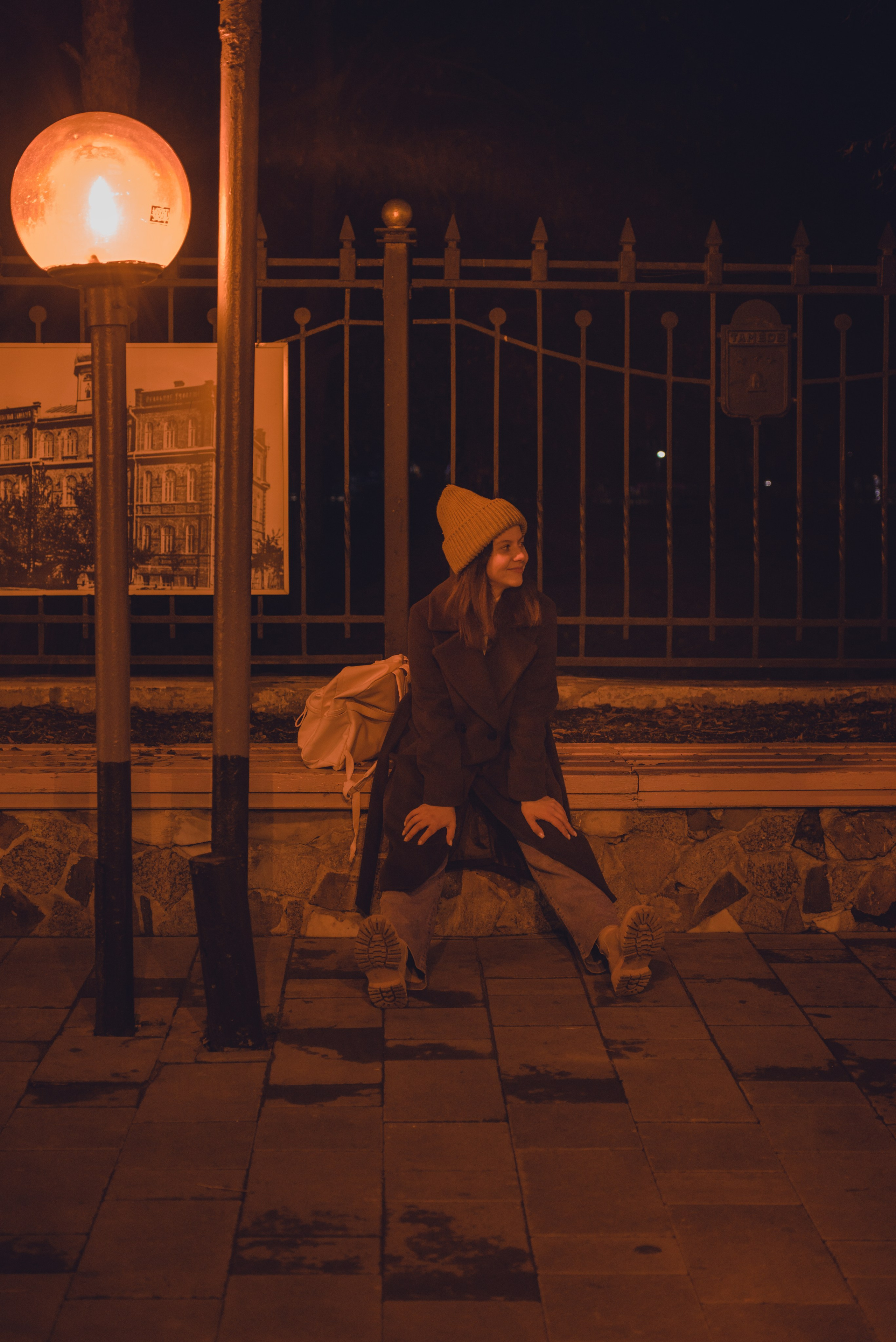 Софи. Огни вечернего города. Фотограф Людмила Белова