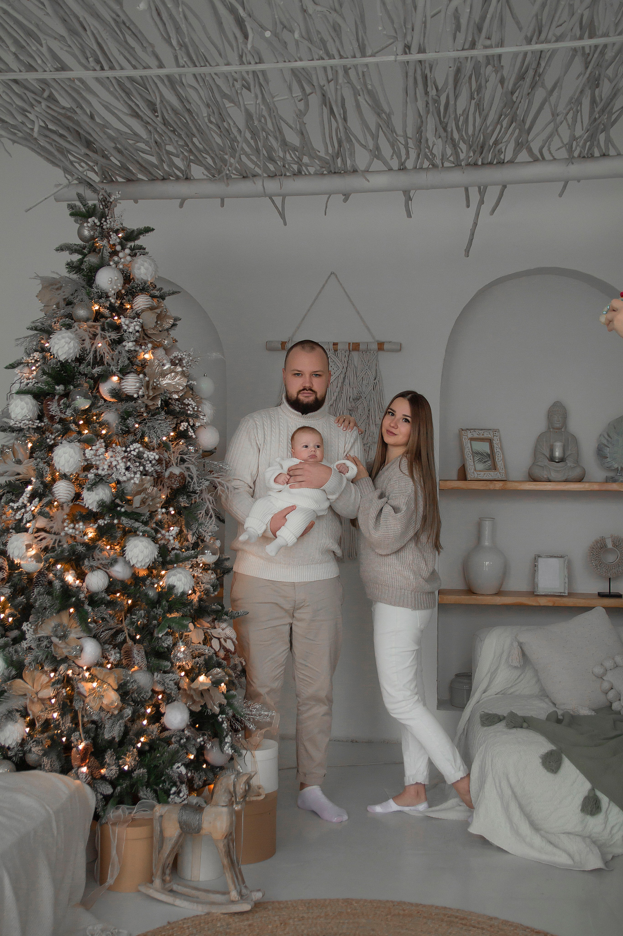 Новогодняя семейная съёмка «УБУД». Женский и семейный фотограф в Москве и Московской области Наталья Минт