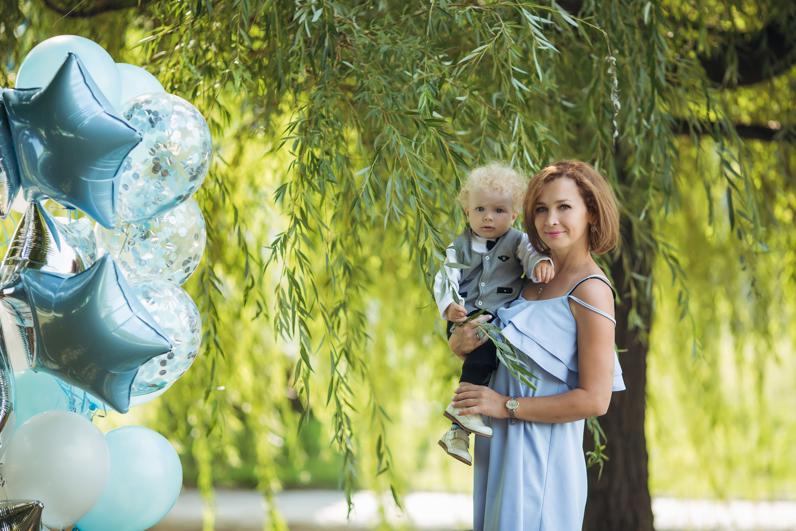 Годик Сереженьке. Фотограф на Крещение, семейный фотограф в Москве