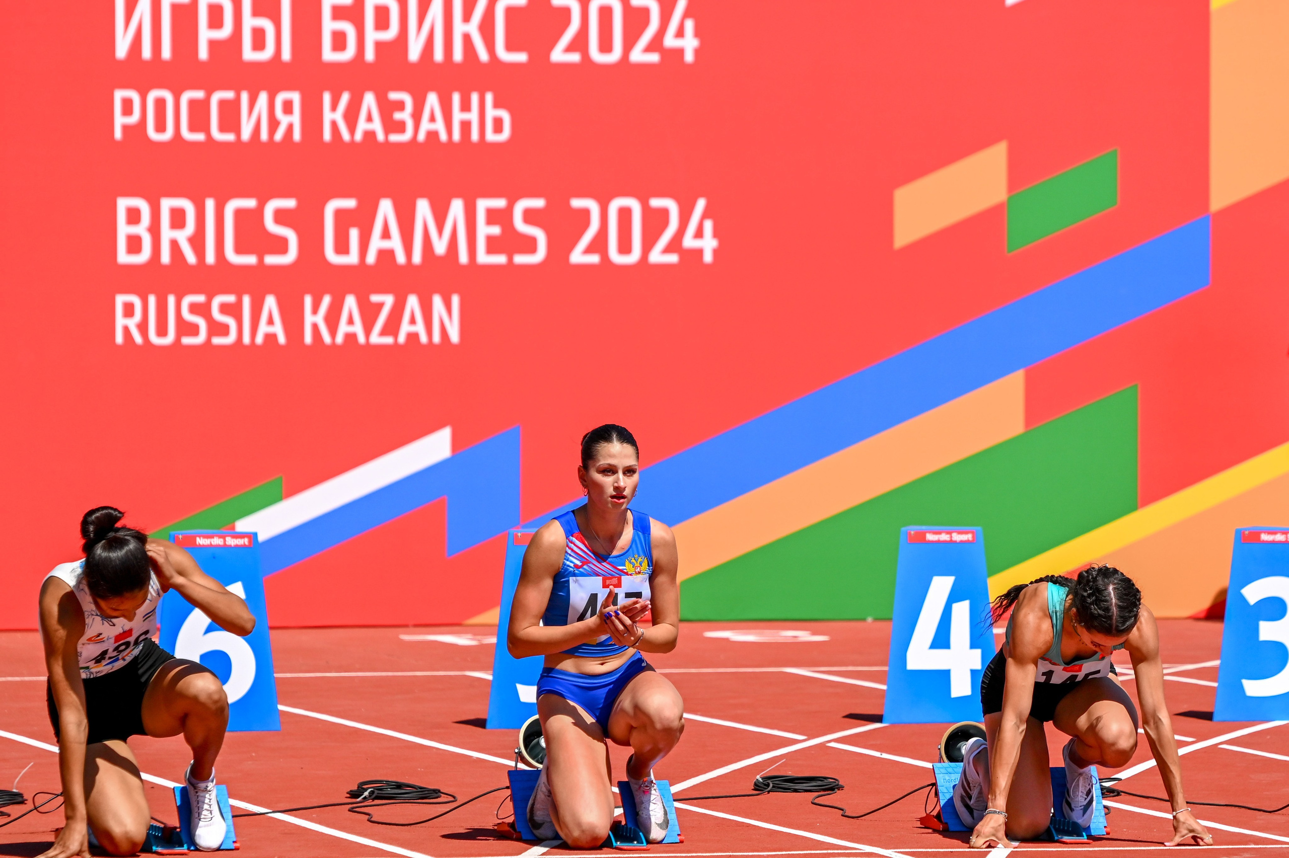 Легкая атлетика «Спортивные игры стран БРИКС». Спортивный и репортажный фотограф в Казани Вячеслав Сатонин