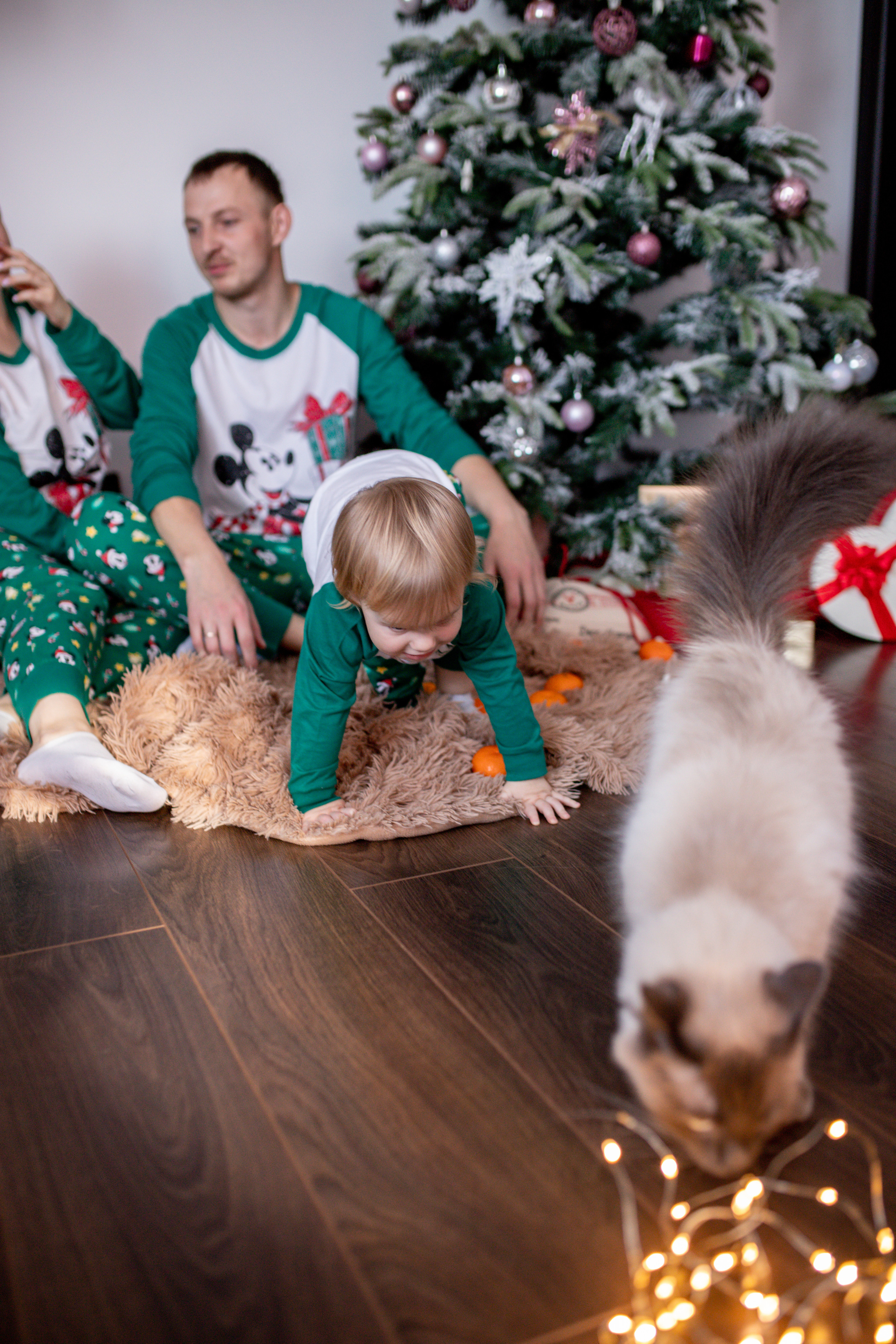 Семья Воложаниных 31 декабря 2022. Свадебный и семейный фотограф в Хабаровске Наталья Барсукова