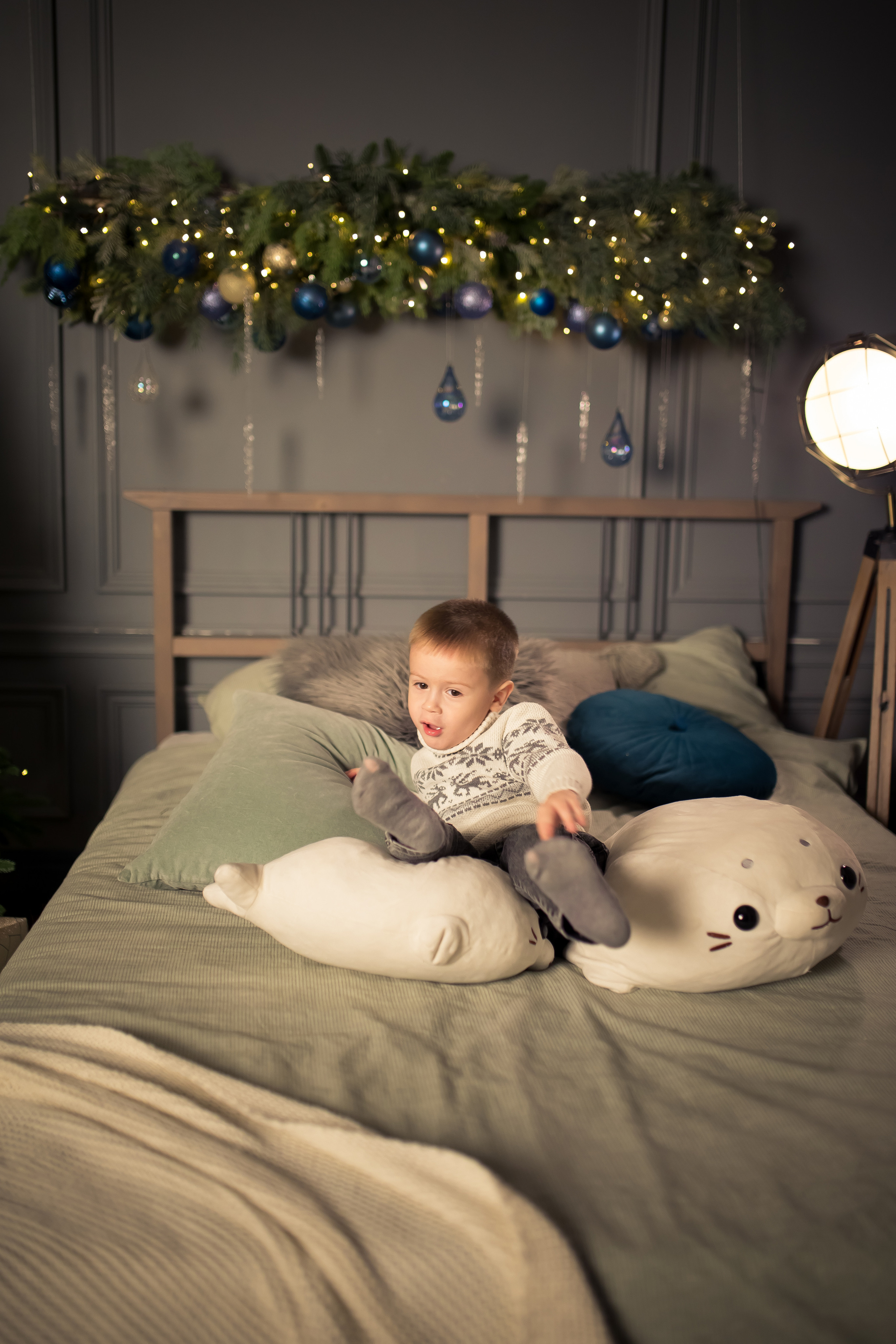 Семья Абаевых Новый год 2022. Свадебный и семейный фотограф в Хабаровске Наталья Барсукова