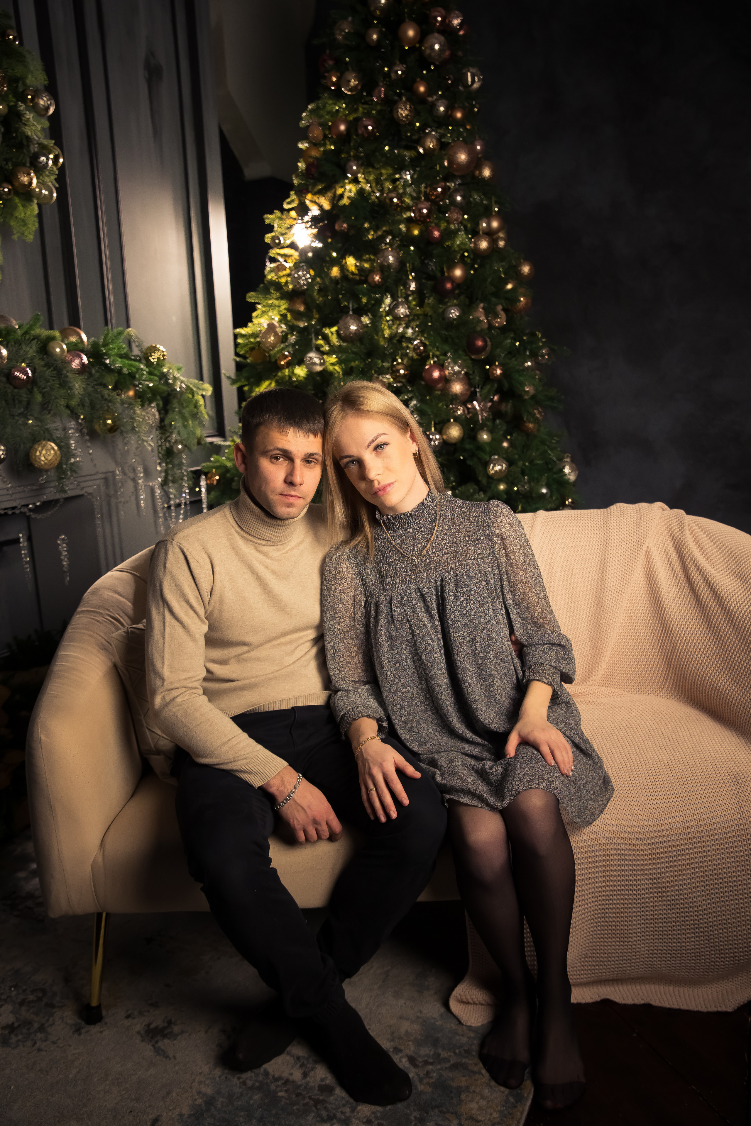 Семья Абаевых Новый год 2022. Свадебный и семейный фотограф в Хабаровске Наталья Барсукова