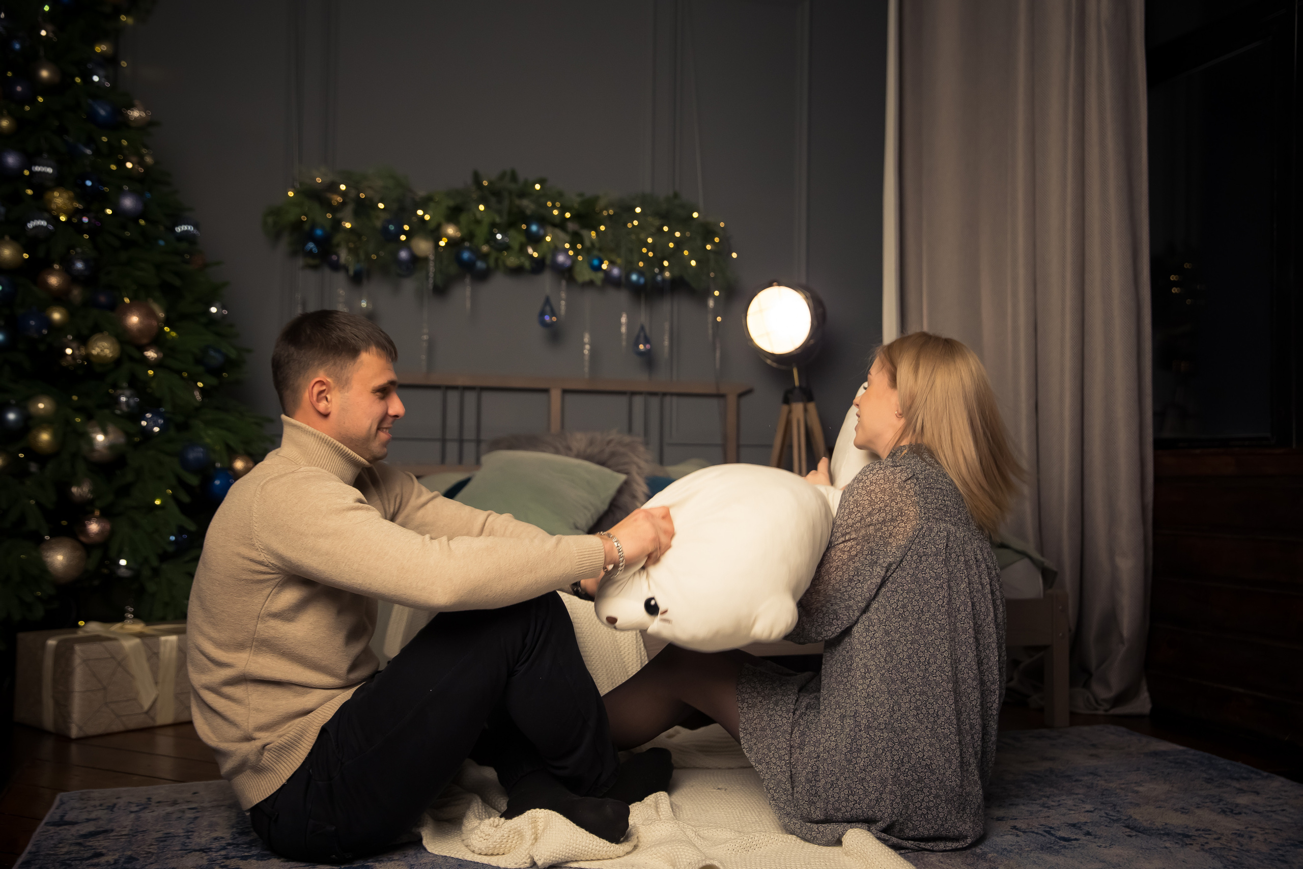 Семья Абаевых Новый год 2022. Свадебный и семейный фотограф в Хабаровске Наталья Барсукова