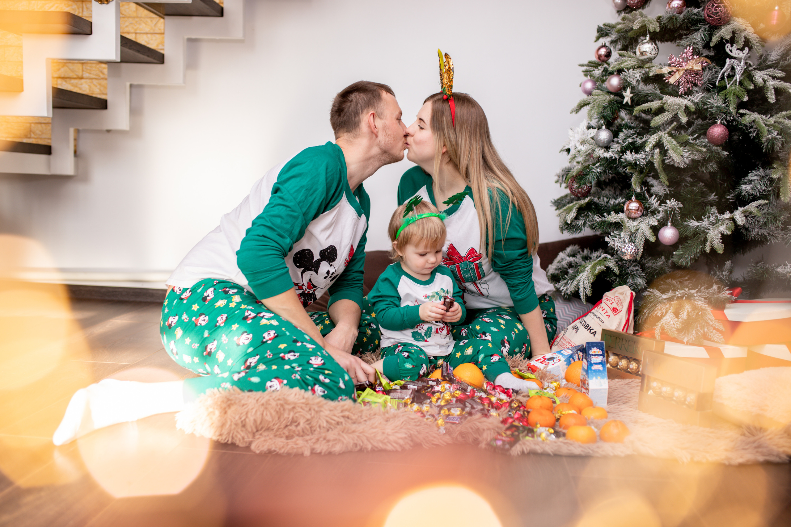 Семья Воложаниных 31 декабря 2022. Свадебный и семейный фотограф в Хабаровске Наталья Барсукова