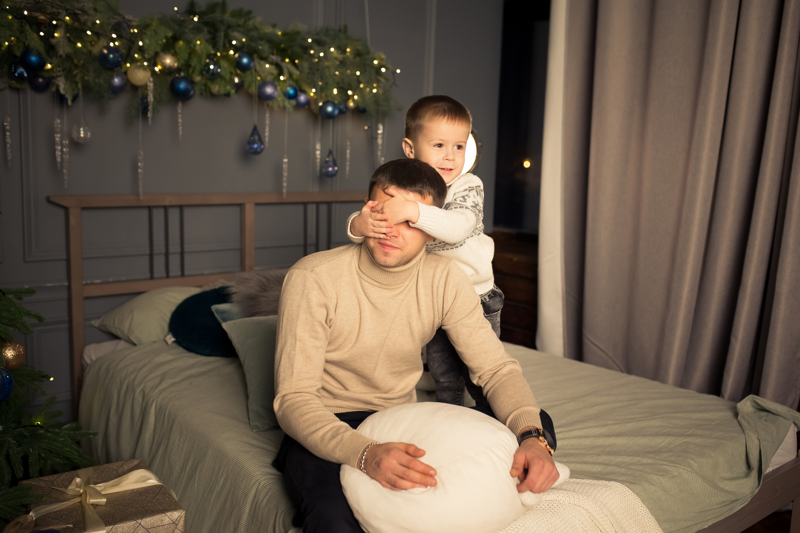 Семья Абаевых Новый год 2022. Свадебный и семейный фотограф в Хабаровске Наталья Барсукова