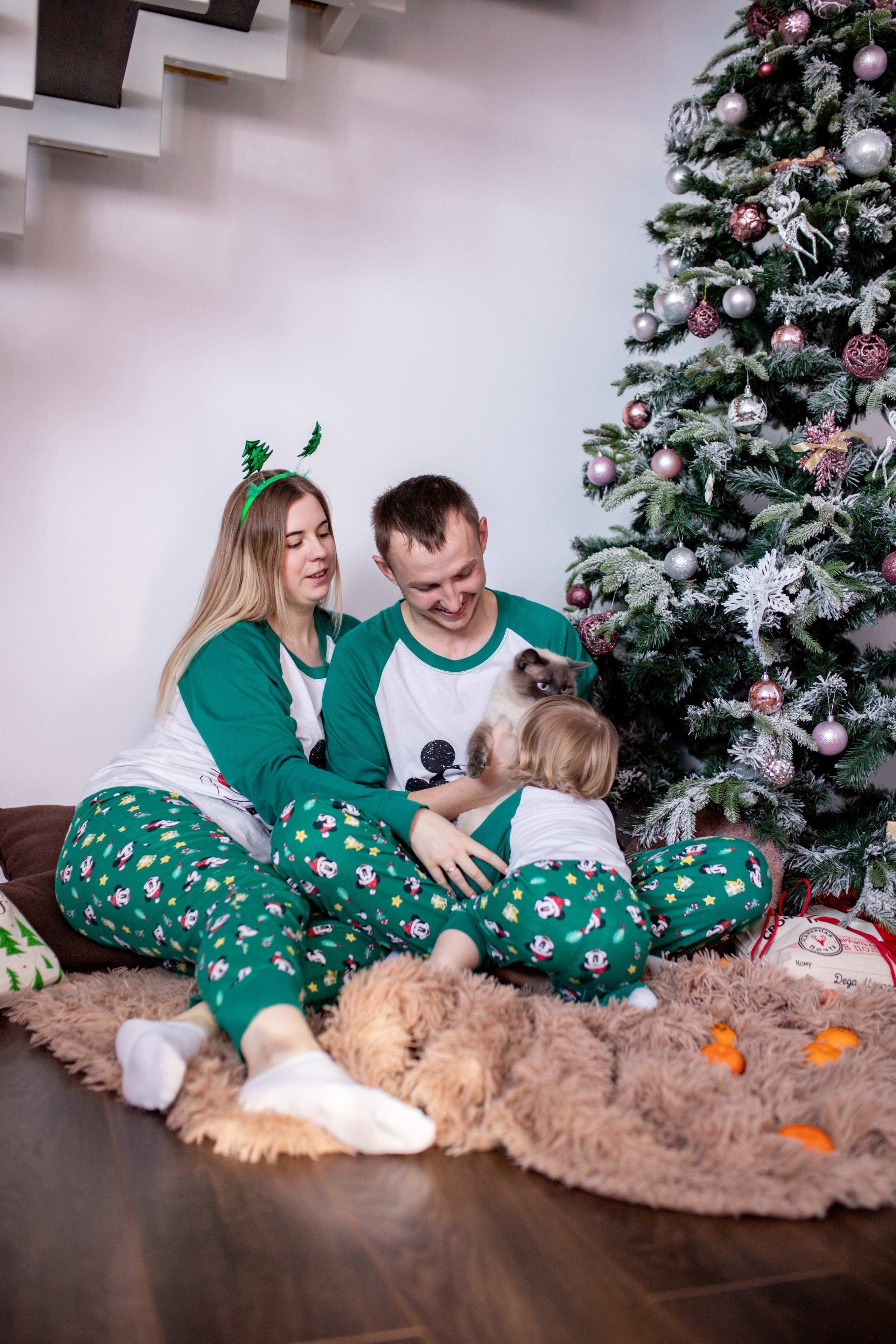 Семья Воложаниных 31 декабря 2022. Свадебный и семейный фотограф в Хабаровске Наталья Барсукова