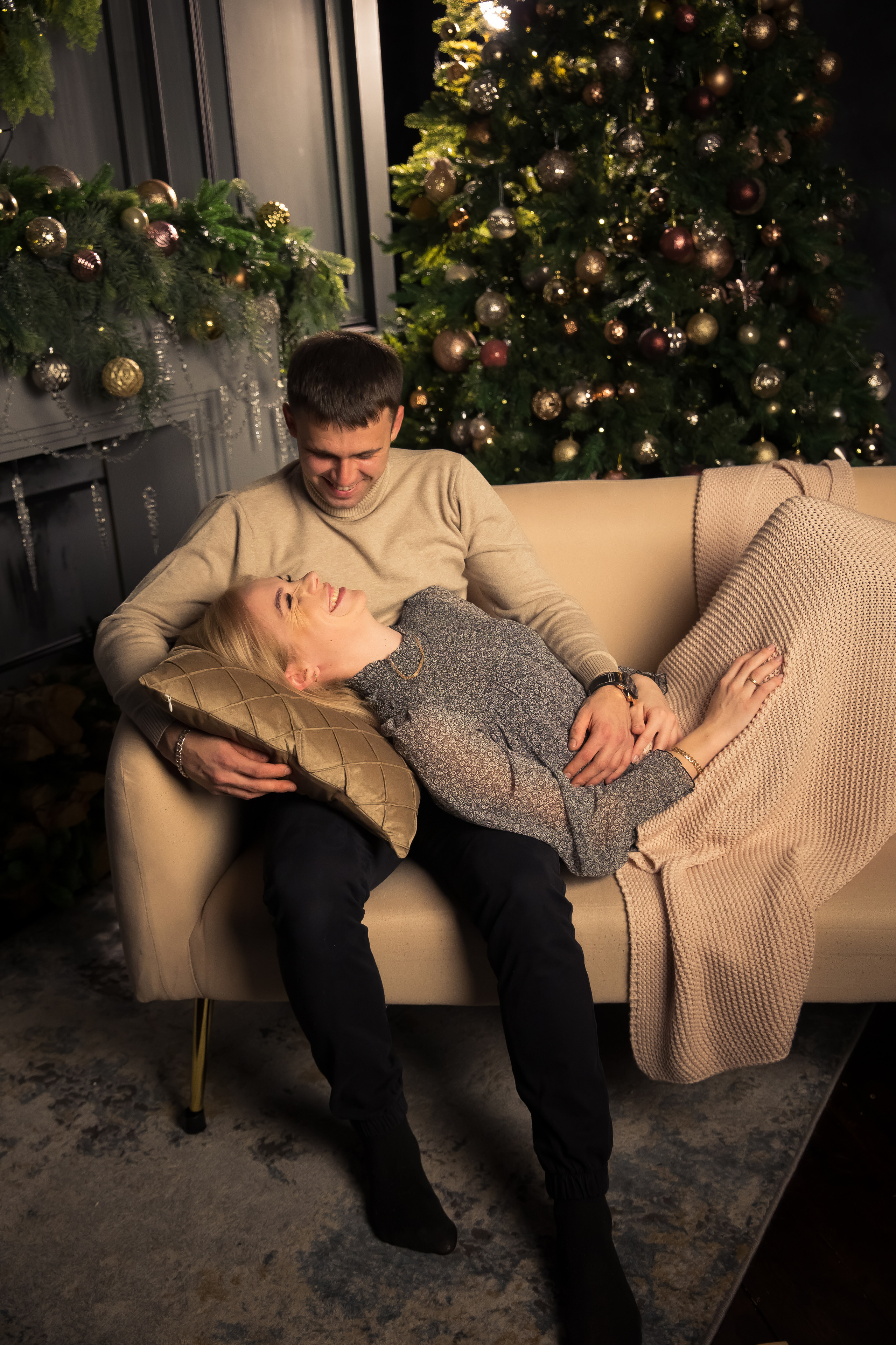 Семья Абаевых Новый год 2022. Свадебный и семейный фотограф в Хабаровске Наталья Барсукова