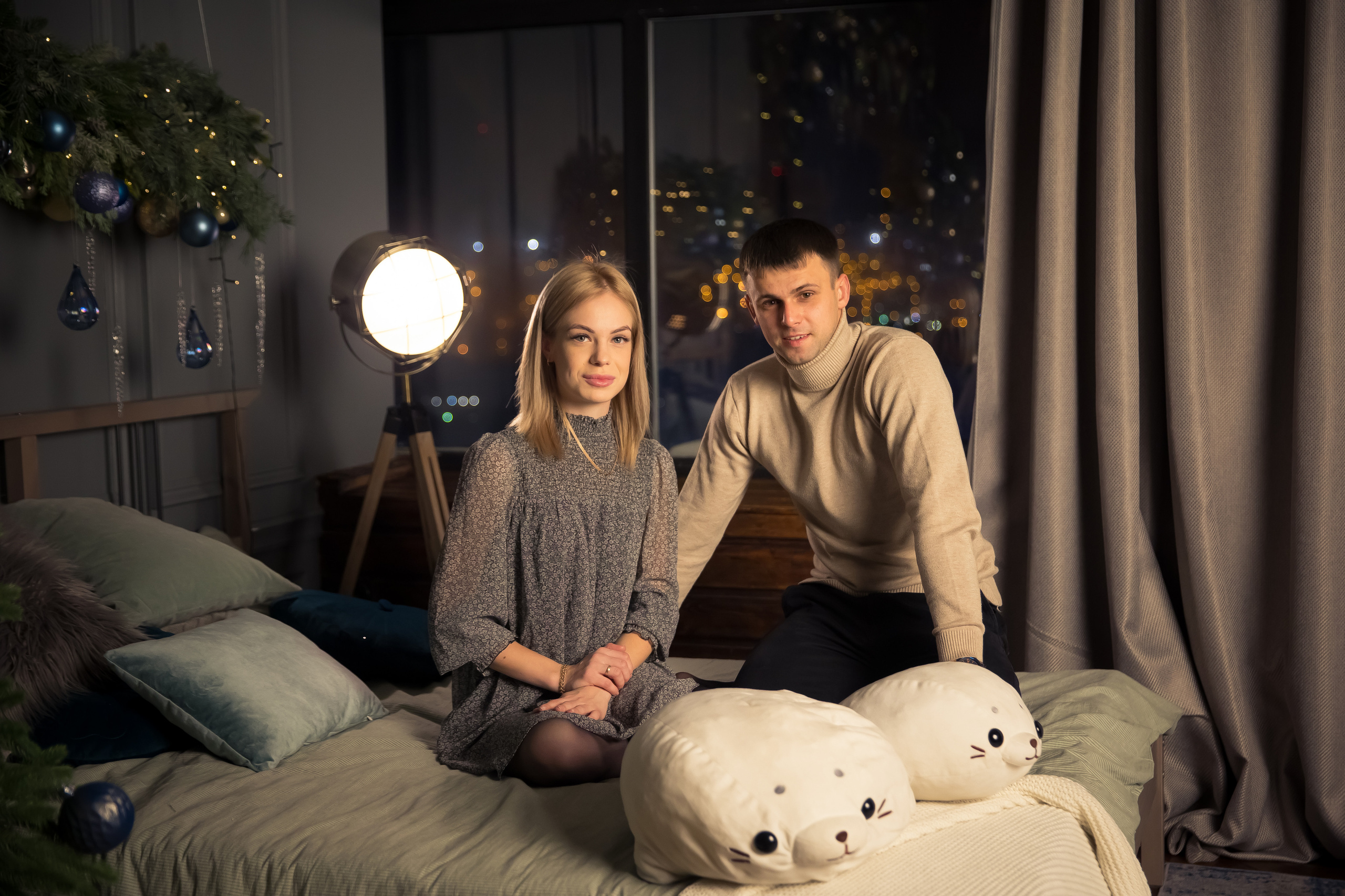 Семья Абаевых Новый год 2022. Свадебный и семейный фотограф в Хабаровске Наталья Барсукова