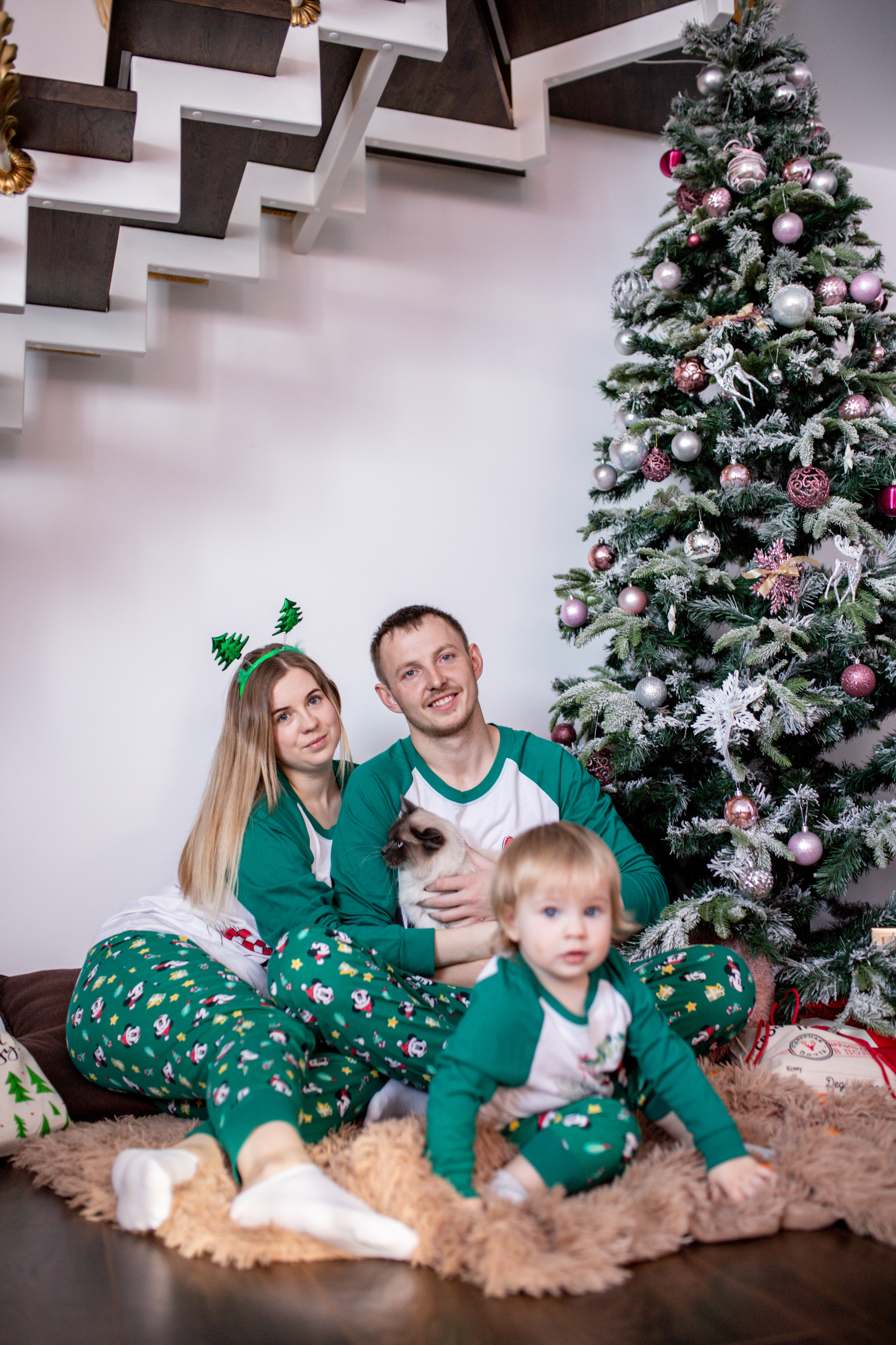 Семья Воложаниных 31 декабря 2022. Свадебный и семейный фотограф в Хабаровске Наталья Барсукова