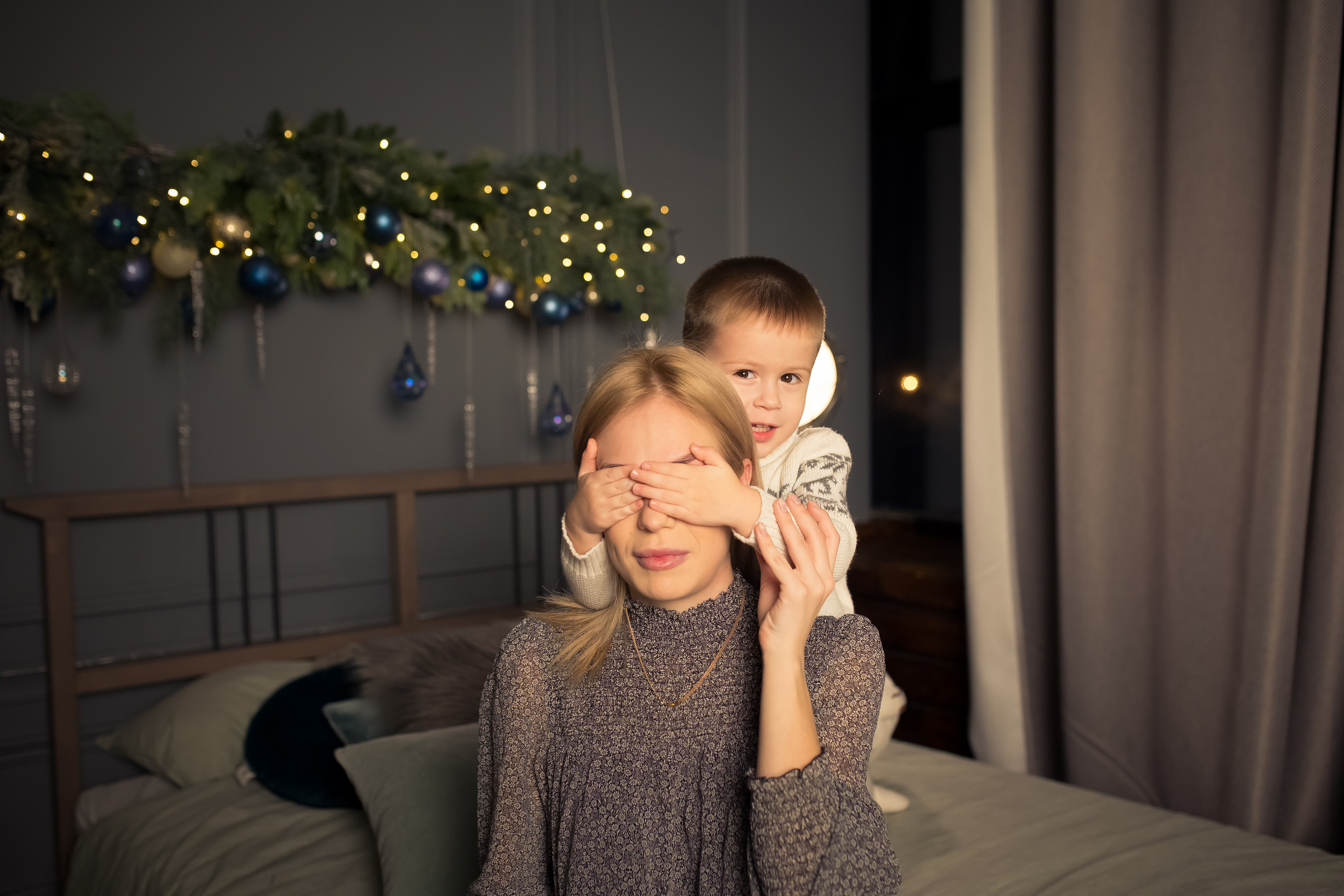 Семья Абаевых Новый год 2022. Свадебный и семейный фотограф в Хабаровске Наталья Барсукова