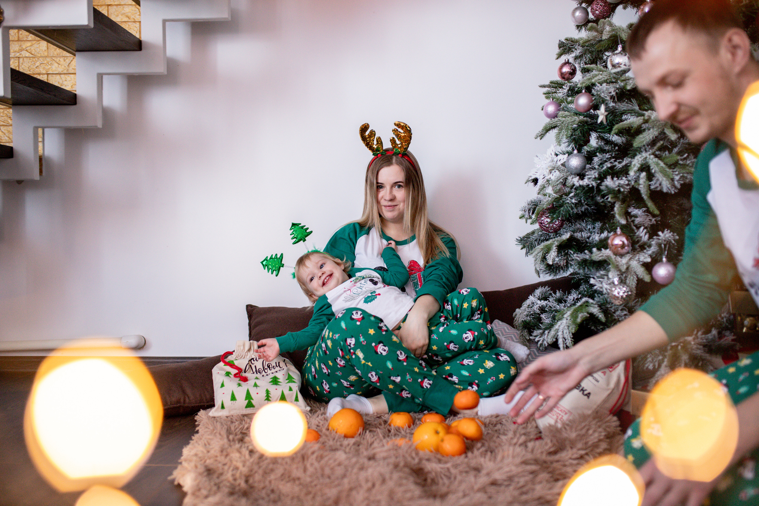 Семья Воложаниных 31 декабря 2022. Свадебный и семейный фотограф в Хабаровске Наталья Барсукова