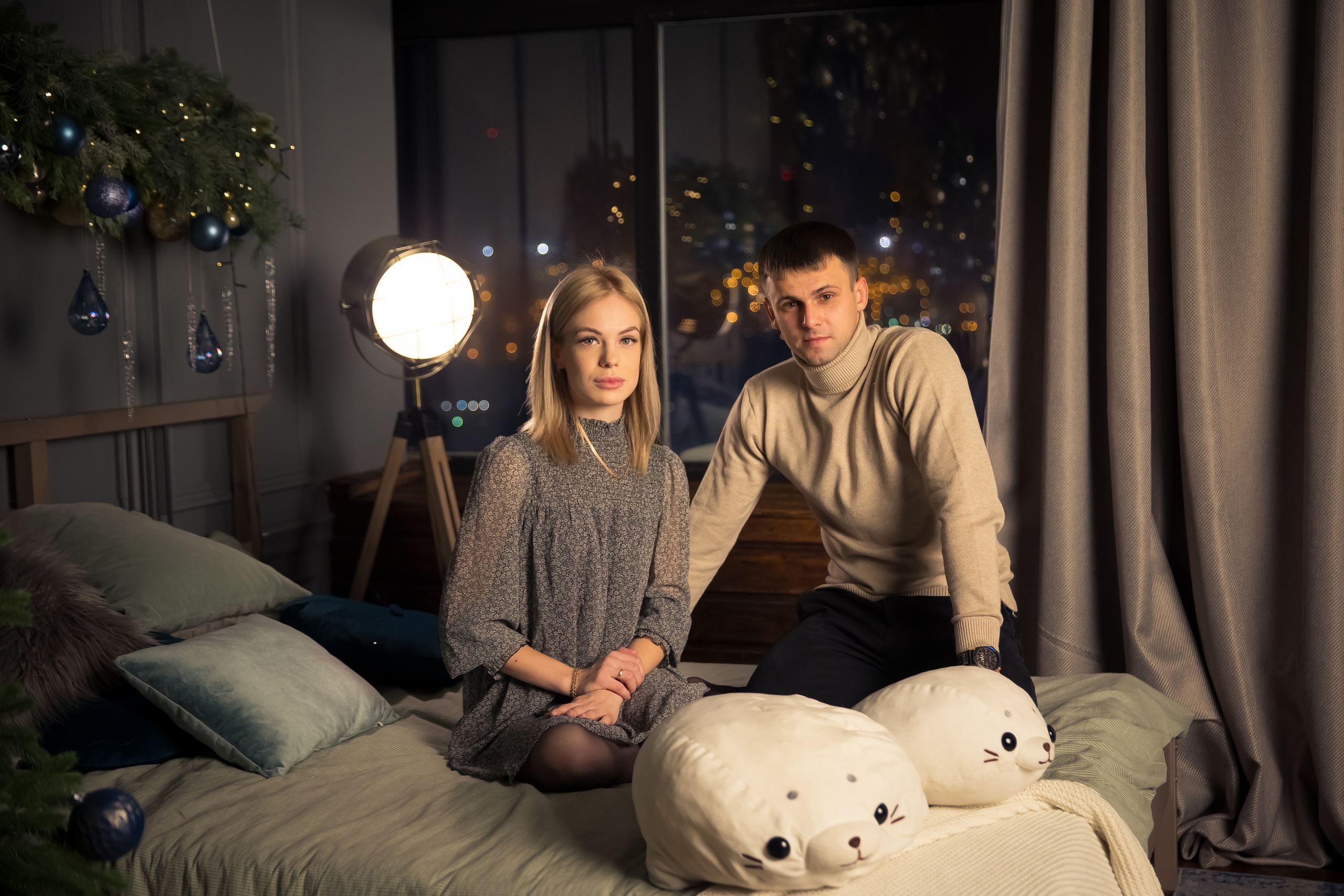 Семья Абаевых Новый год 2022. Свадебный и семейный фотограф в Хабаровске Наталья Барсукова