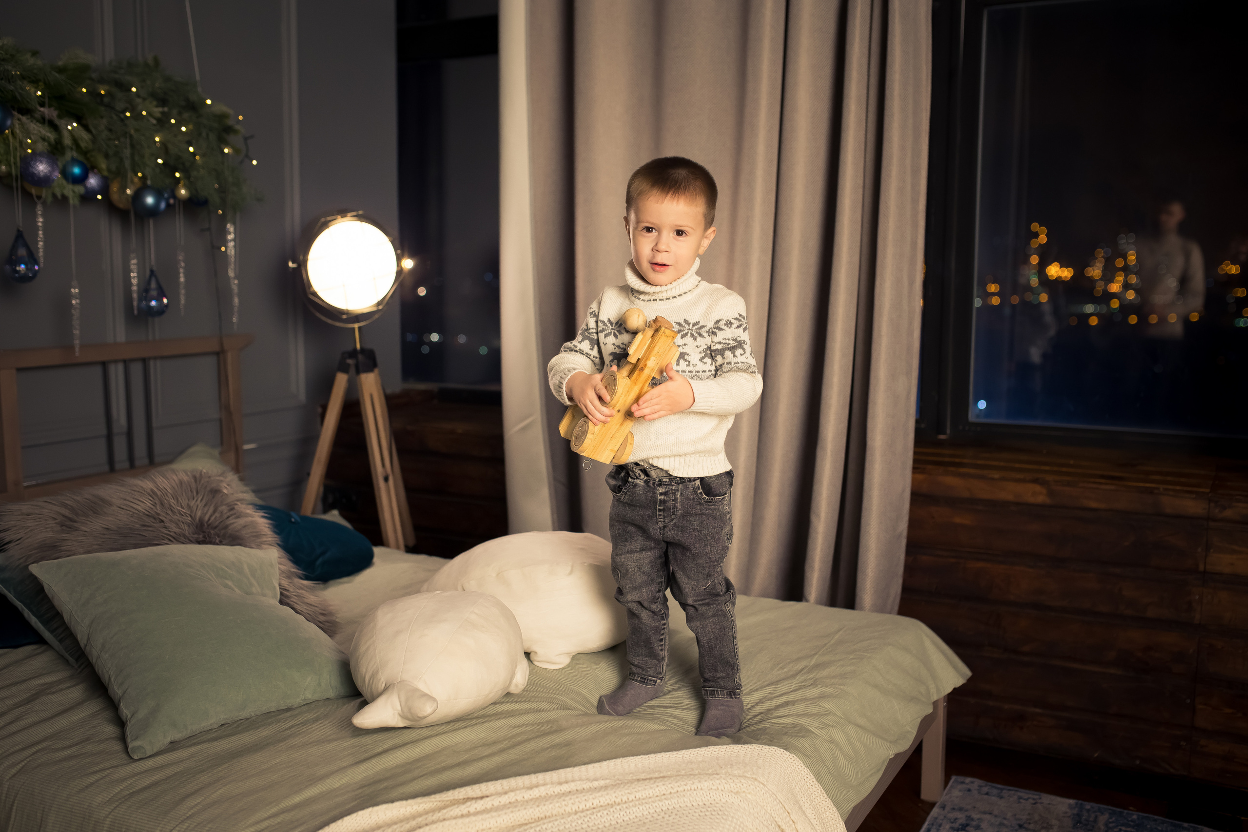 Семья Абаевых Новый год 2022. Свадебный и семейный фотограф в Хабаровске Наталья Барсукова