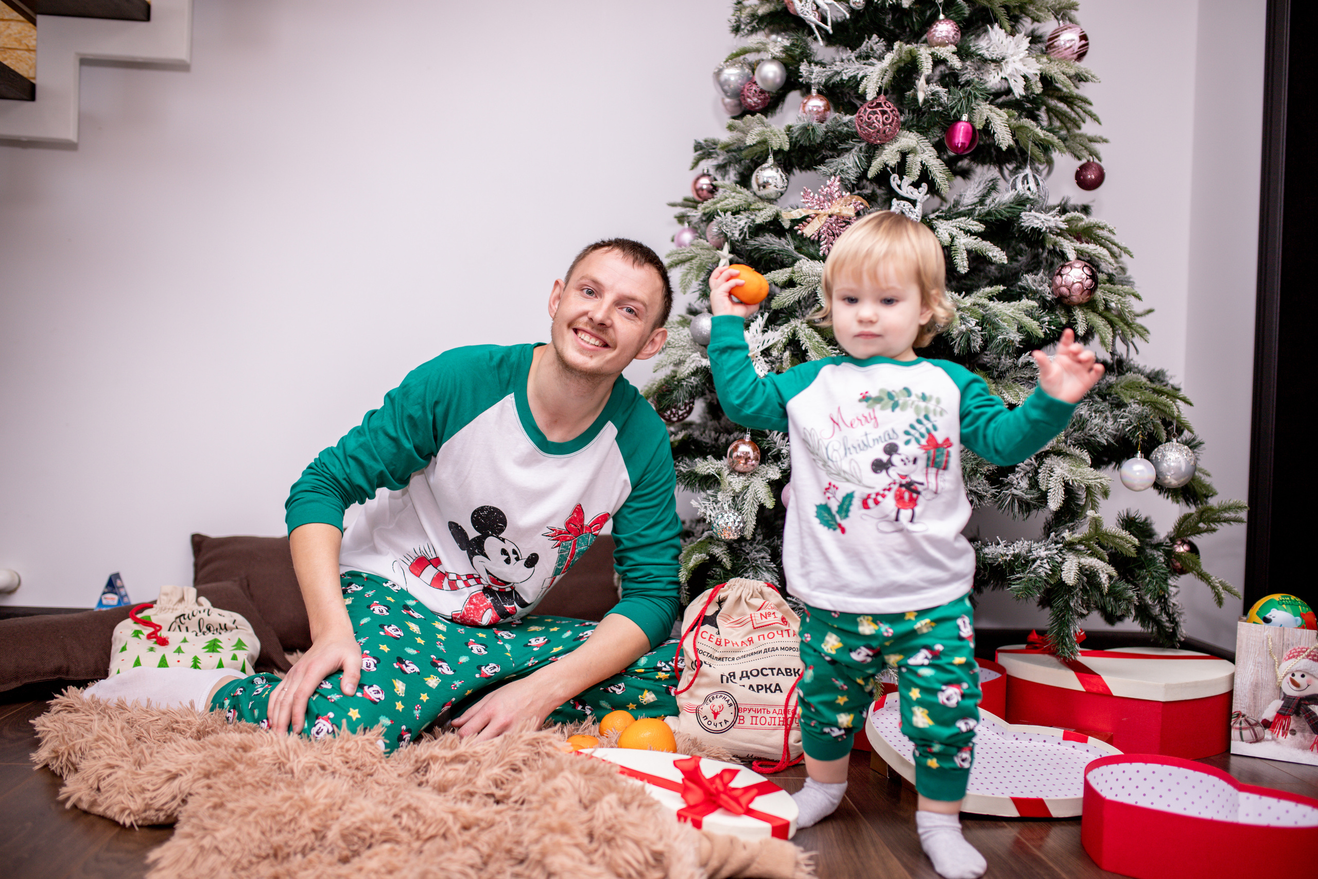 Семья Воложаниных 31 декабря 2022. Свадебный и семейный фотограф в Хабаровске Наталья Барсукова