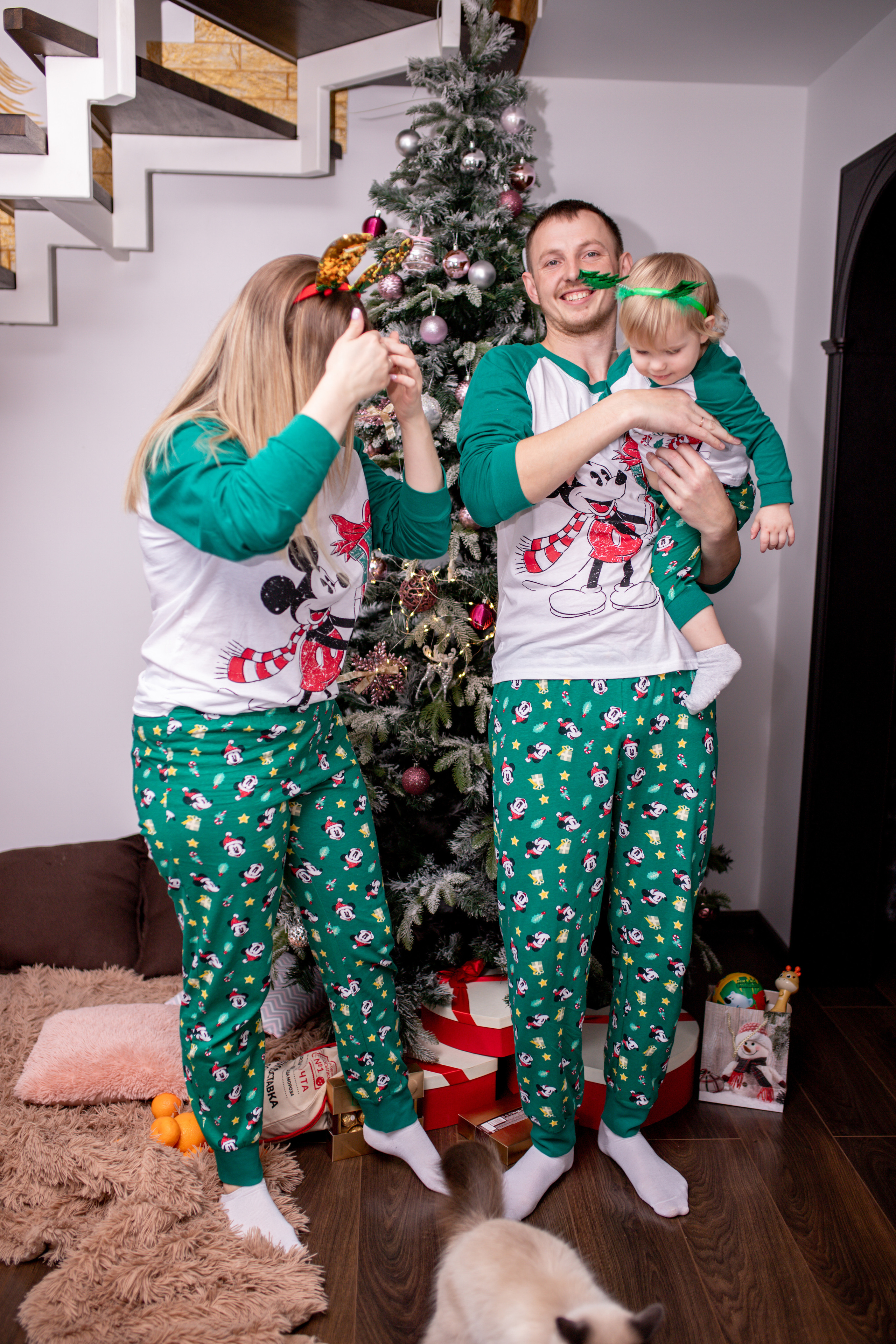 Семья Воложаниных 31 декабря 2022. Свадебный и семейный фотограф в Хабаровске Наталья Барсукова