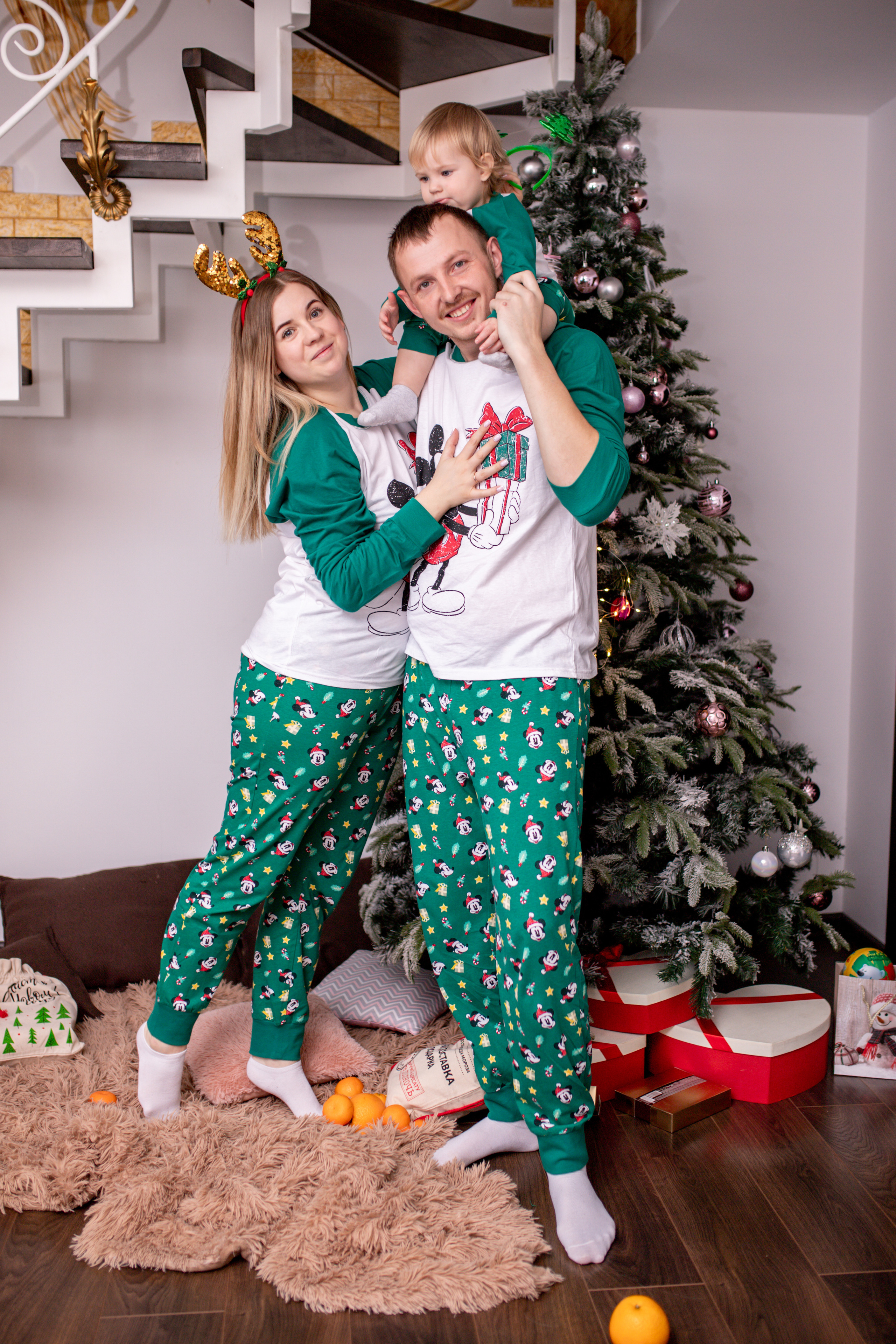 Семья Воложаниных 31 декабря 2022. Свадебный и семейный фотограф в Хабаровске Наталья Барсукова