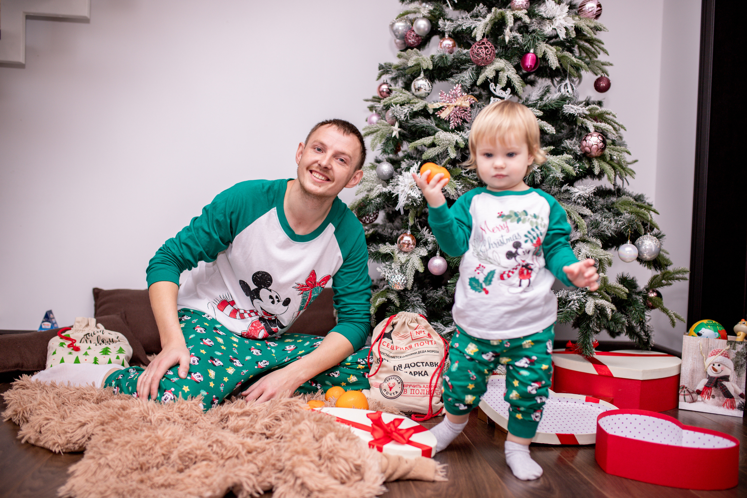 Семья Воложаниных 31 декабря 2022. Свадебный и семейный фотограф в Хабаровске Наталья Барсукова