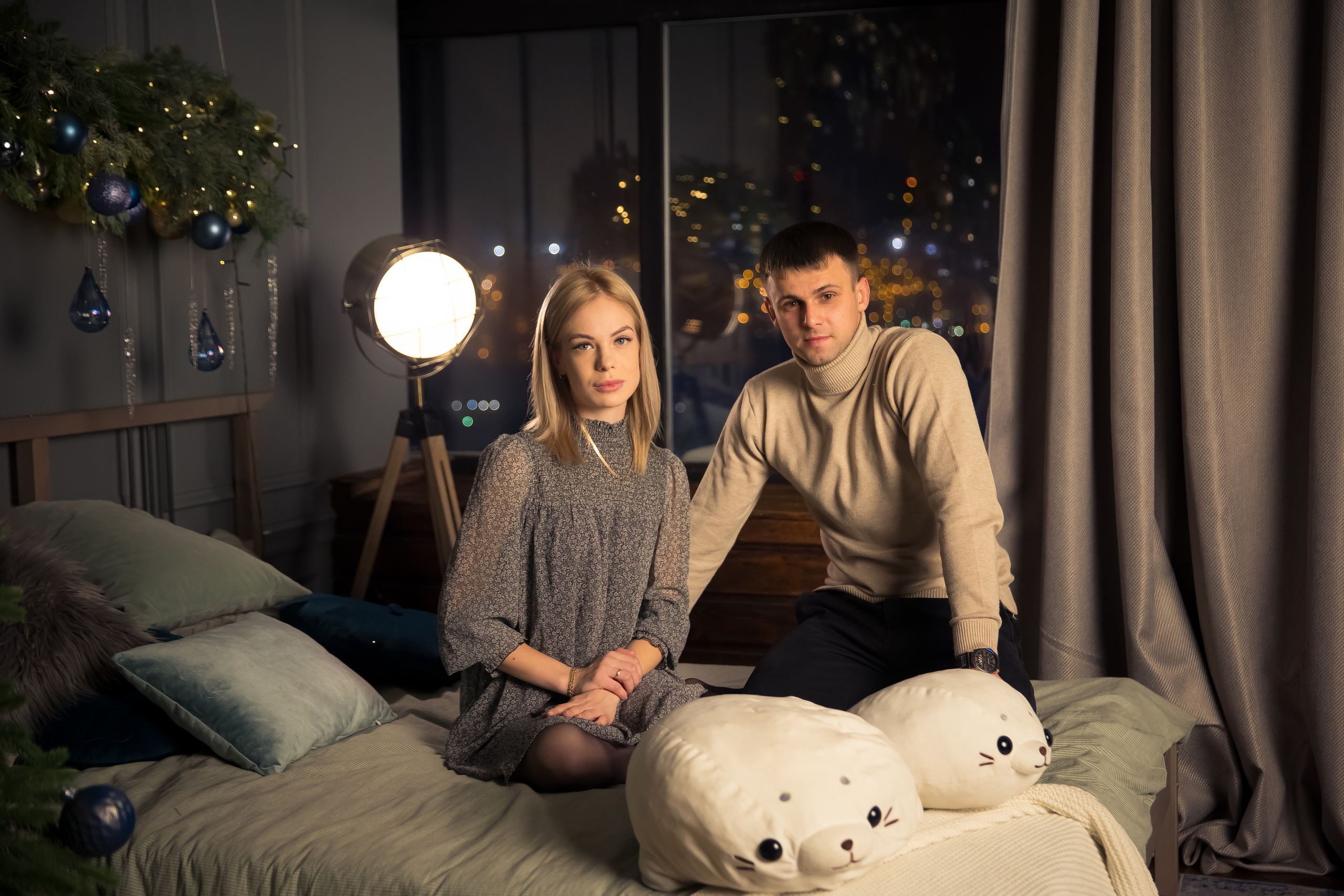 Семья Абаевых Новый год 2022. Свадебный и семейный фотограф в Хабаровске Наталья Барсукова