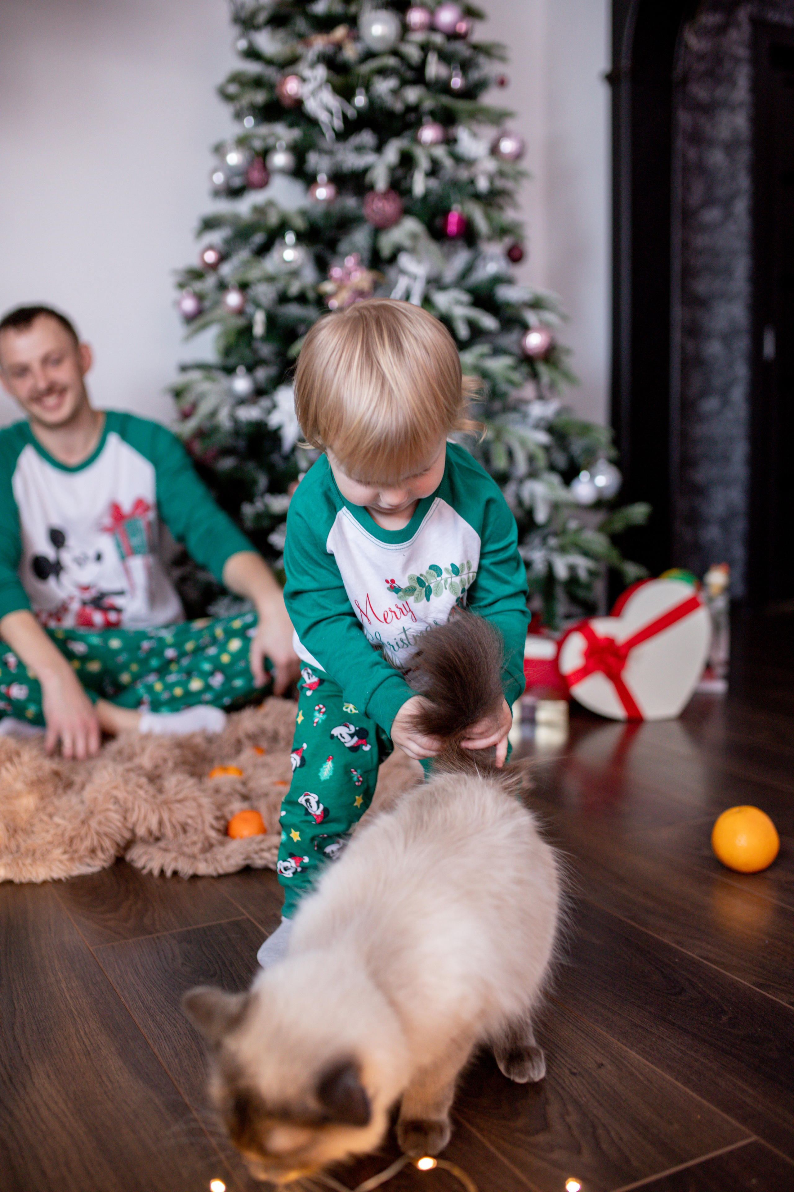 Семья Воложаниных 31 декабря 2022. Свадебный и семейный фотограф в Хабаровске Наталья Барсукова