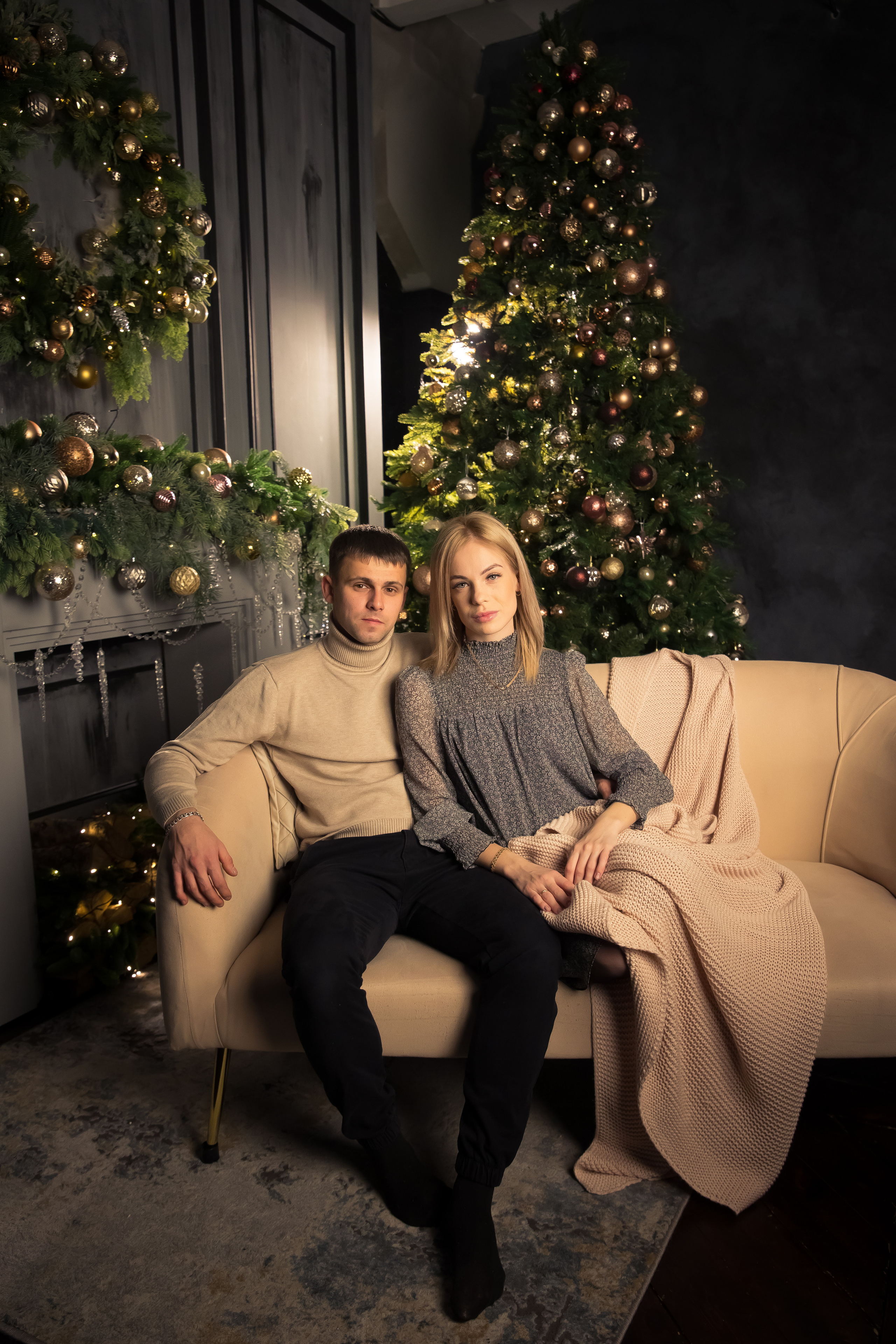 Семья Абаевых Новый год 2022. Свадебный и семейный фотограф в Хабаровске Наталья Барсукова