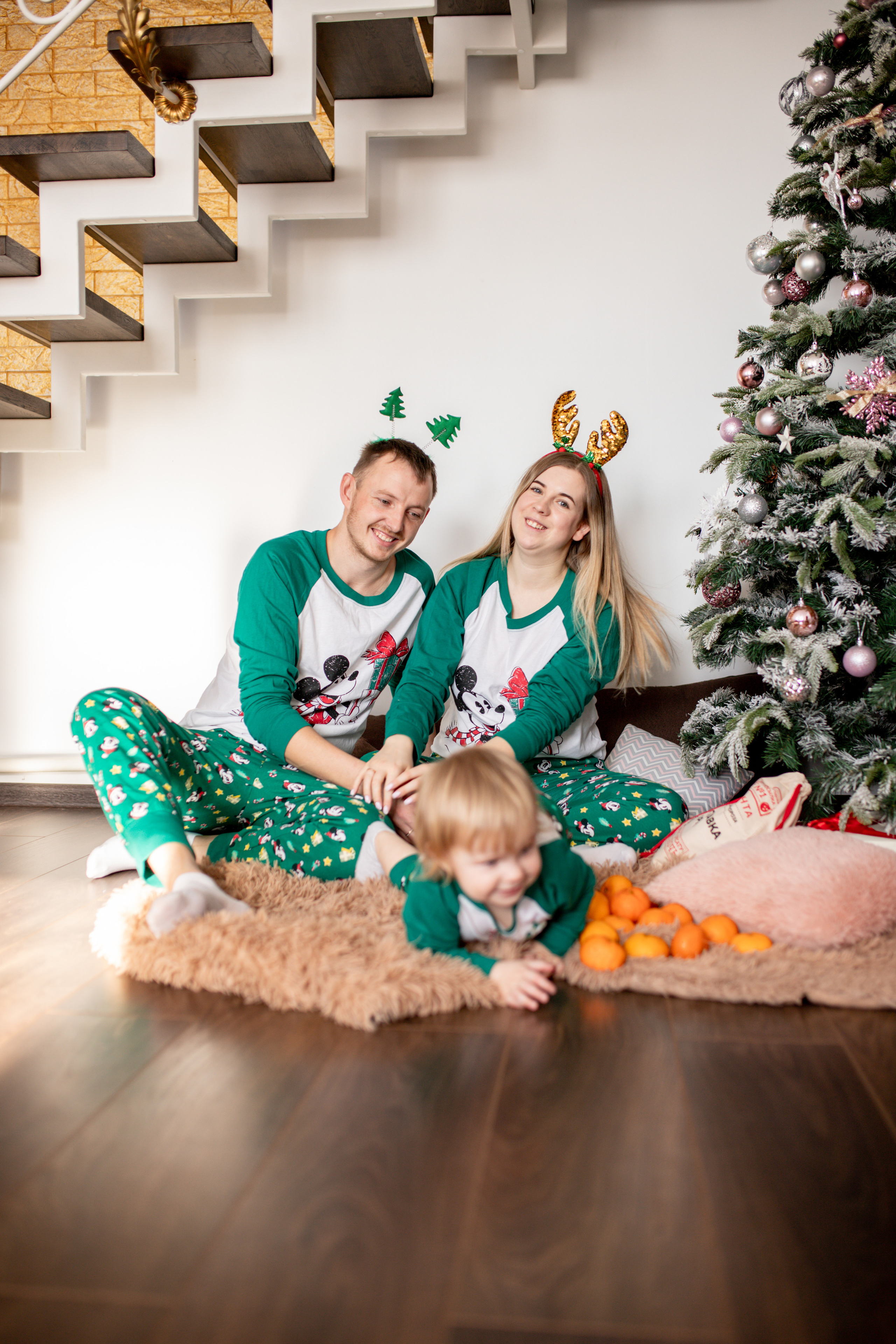 Семья Воложаниных 31 декабря 2022. Свадебный и семейный фотограф в Хабаровске Наталья Барсукова