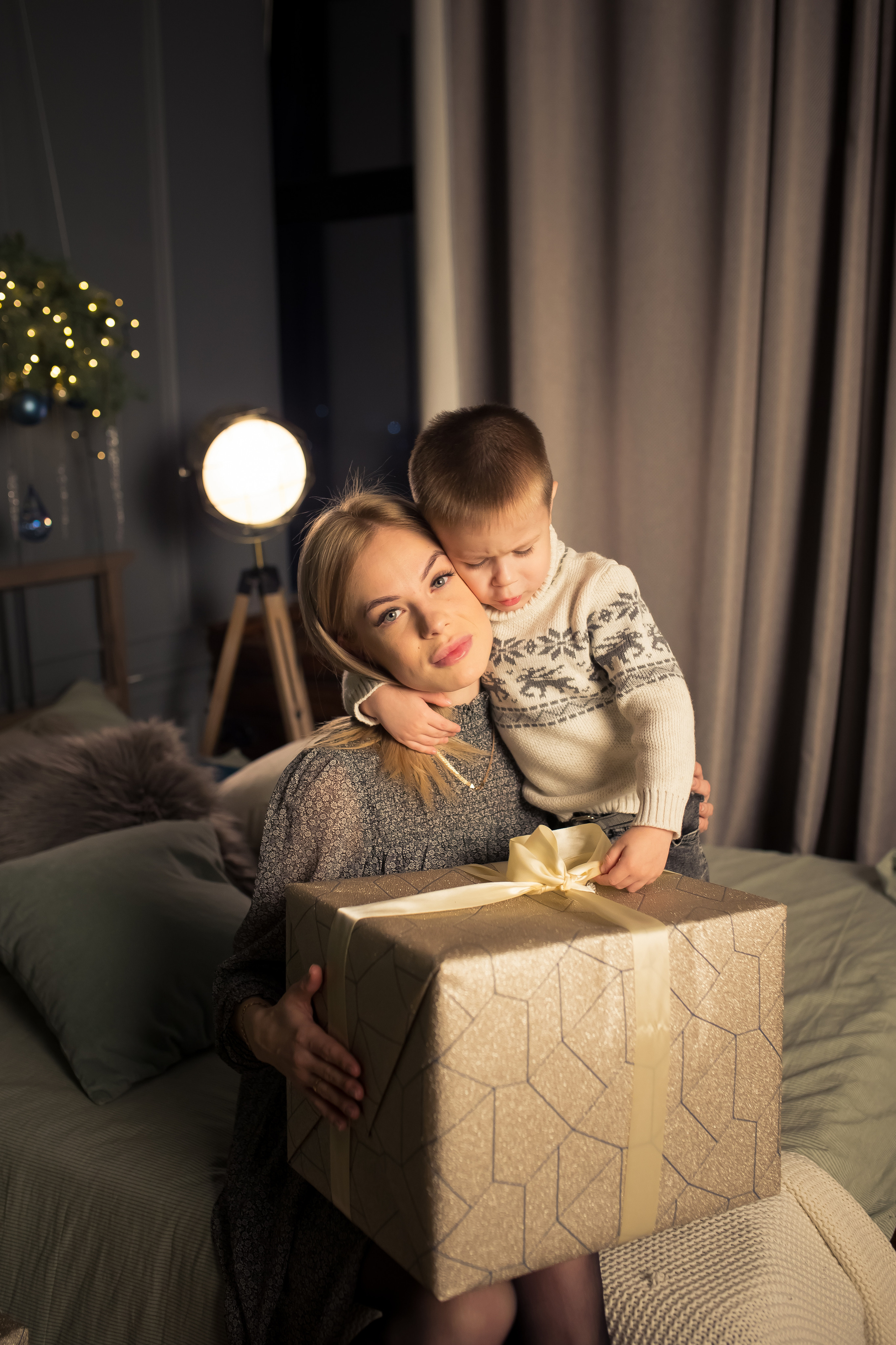 Семья Абаевых Новый год 2022. Свадебный и семейный фотограф в Хабаровске Наталья Барсукова