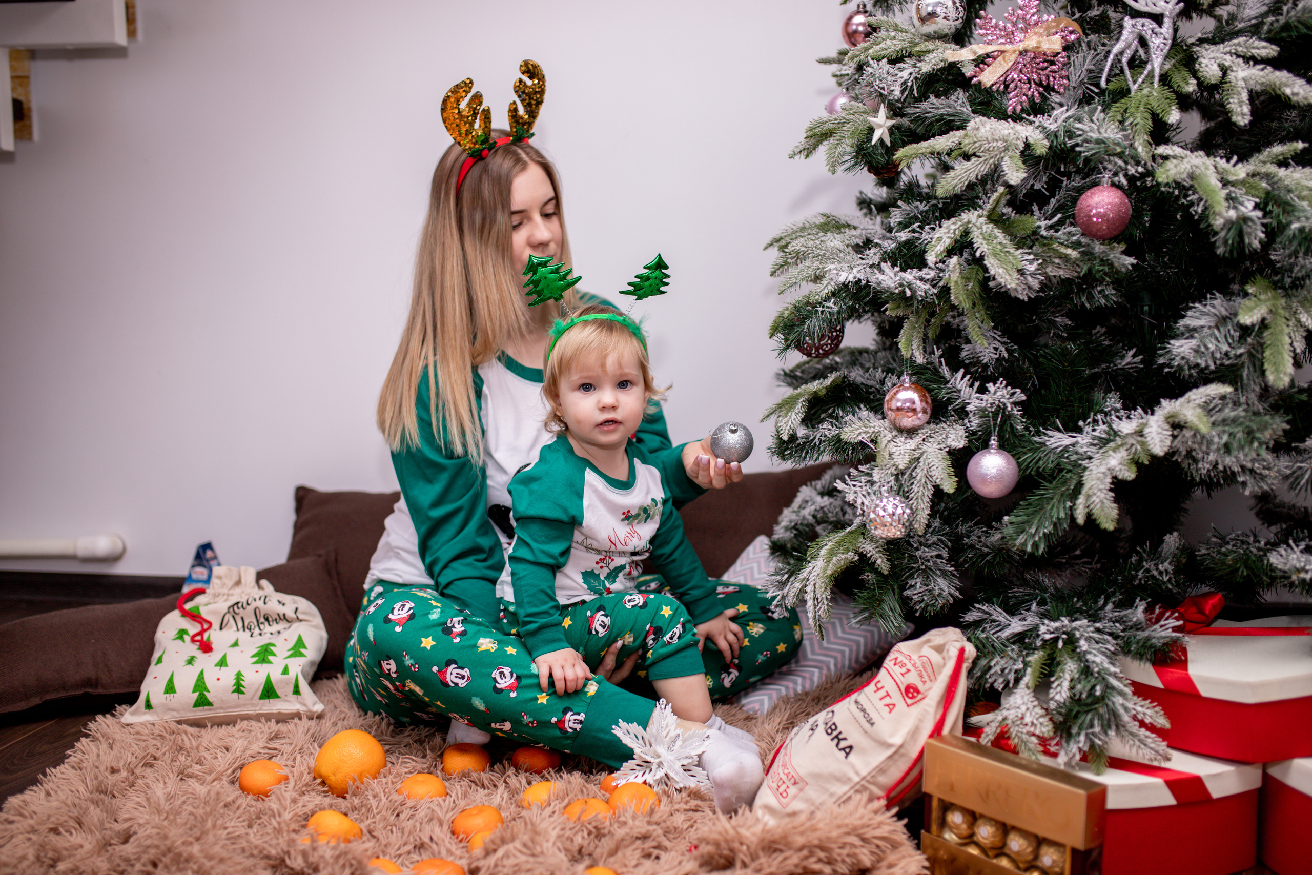 Семья Воложаниных 31 декабря 2022. Свадебный и семейный фотограф в Хабаровске Наталья Барсукова