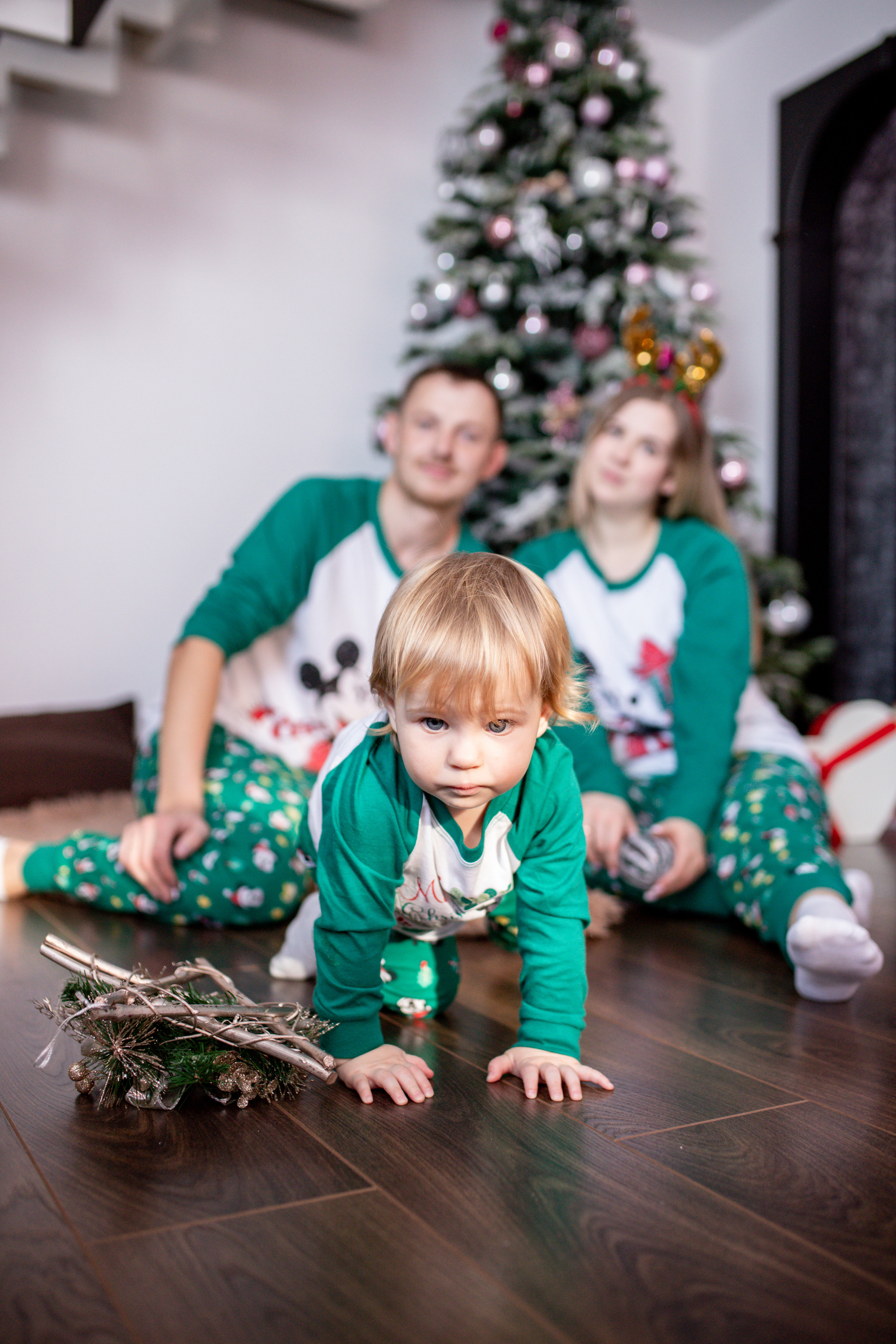 Семья Воложаниных 31 декабря 2022. Свадебный и семейный фотограф в Хабаровске Наталья Барсукова