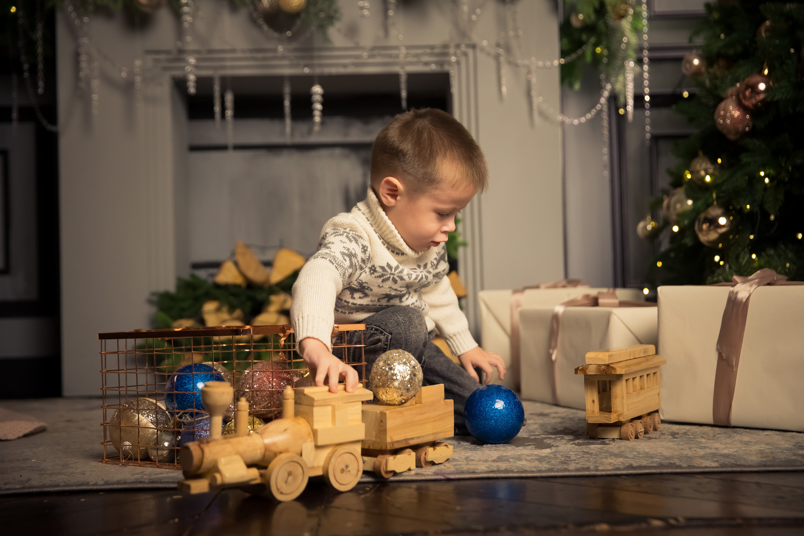 Семья Абаевых Новый год 2022. Свадебный и семейный фотограф в Хабаровске Наталья Барсукова