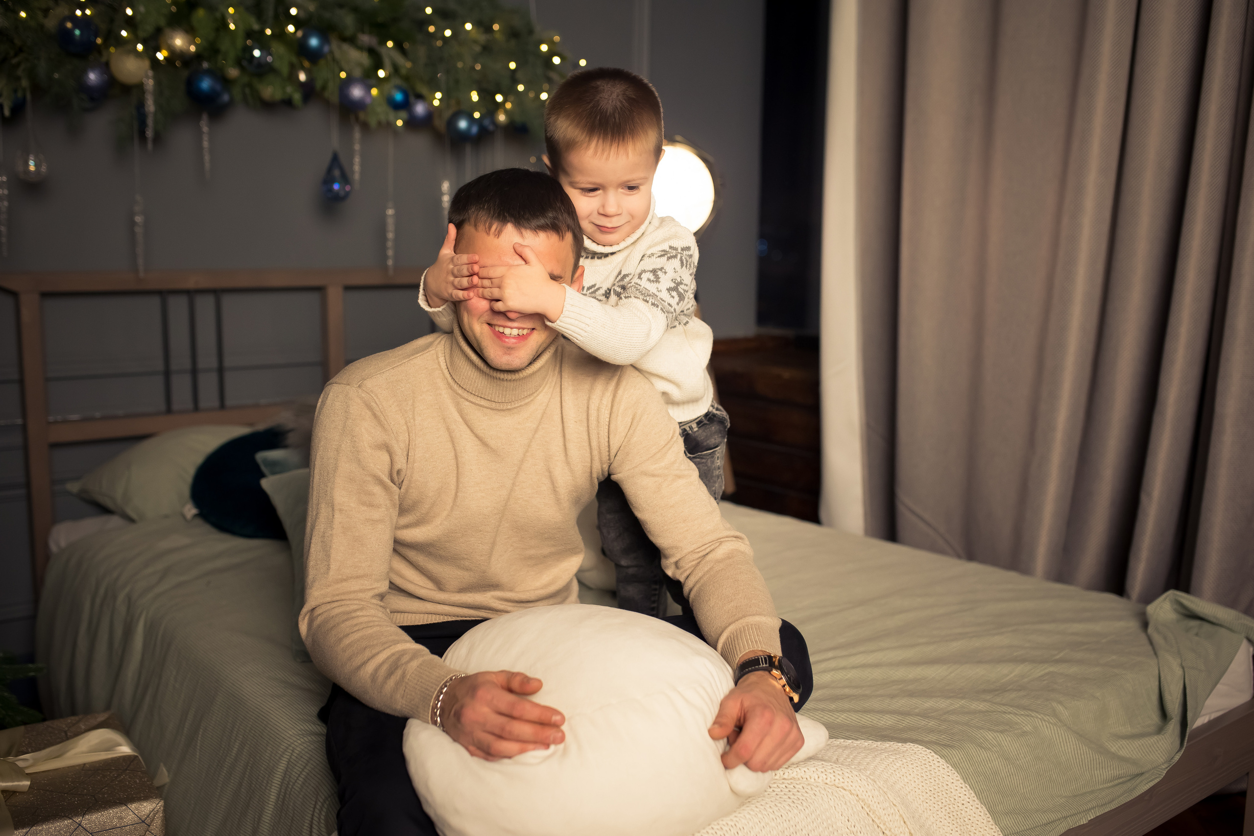 Семья Абаевых Новый год 2022. Свадебный и семейный фотограф в Хабаровске Наталья Барсукова