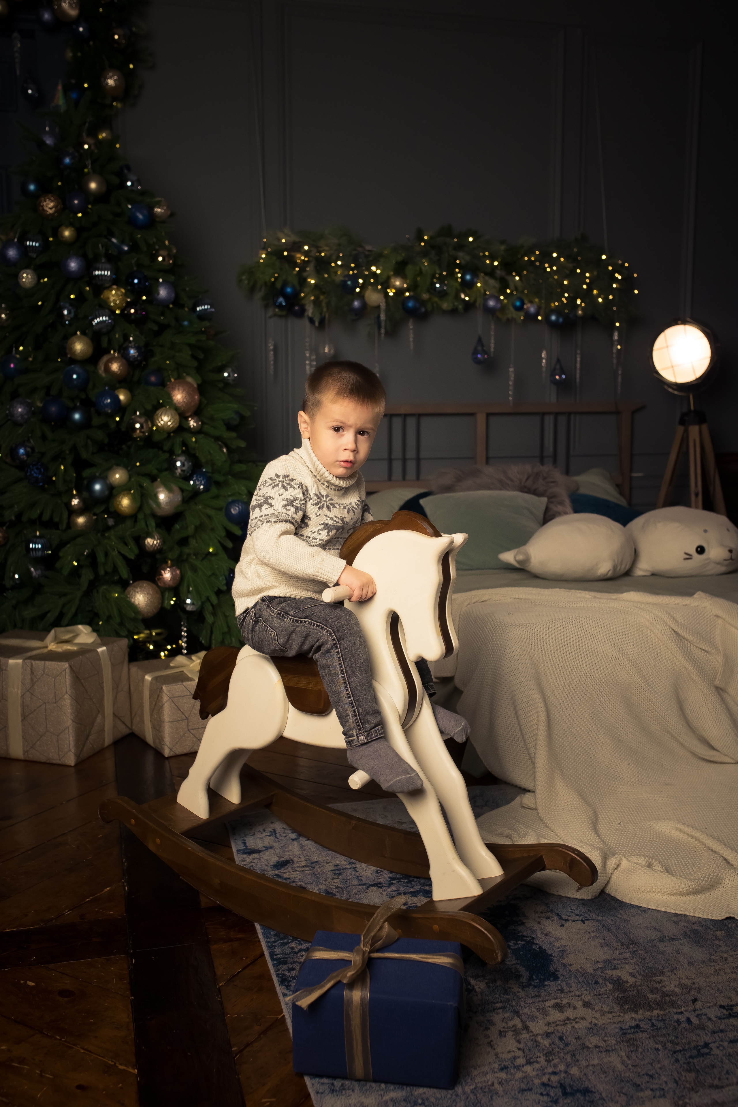 Семья Абаевых Новый год 2022. Свадебный и семейный фотограф в Хабаровске Наталья Барсукова