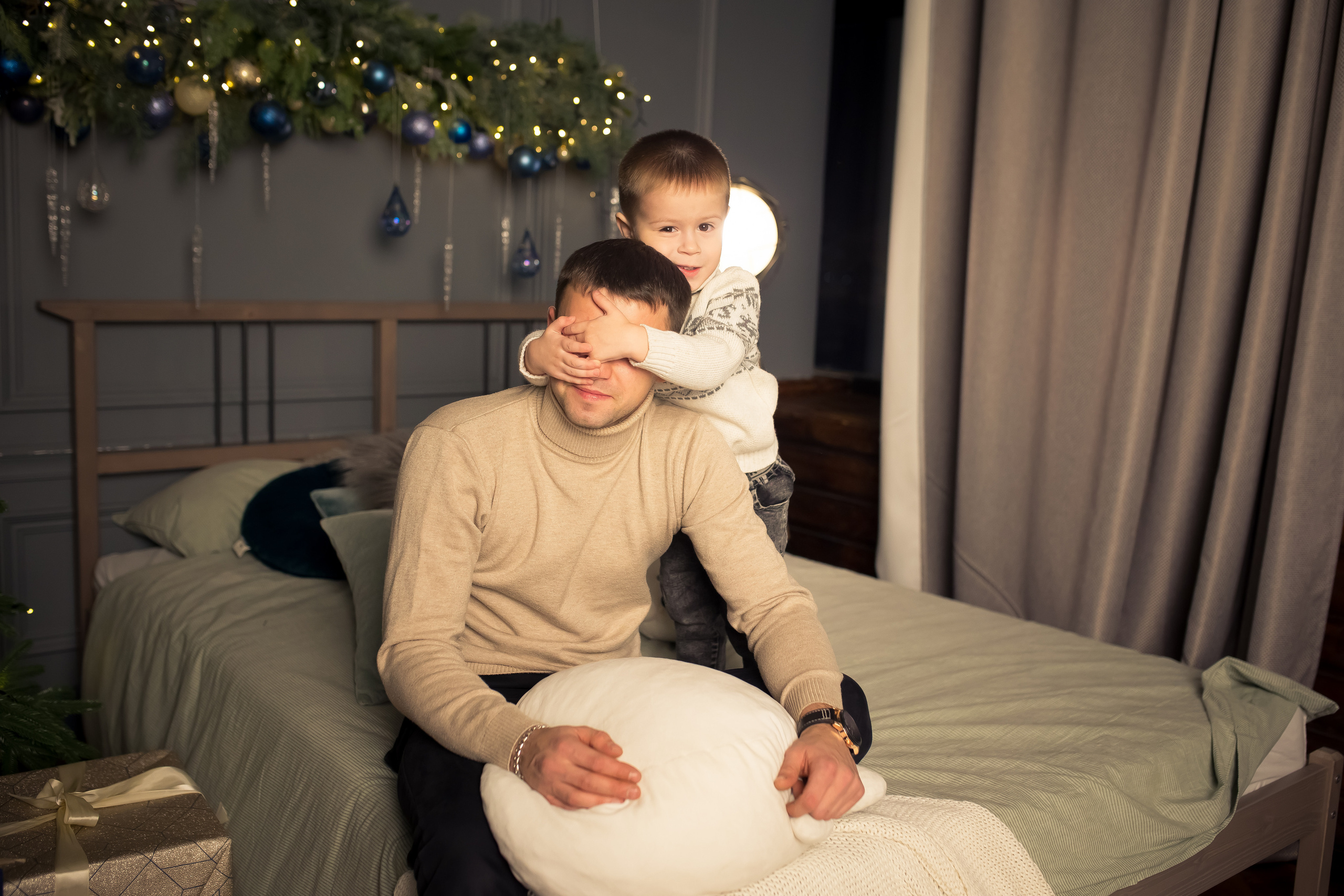 Семья Абаевых Новый год 2022. Свадебный и семейный фотограф в Хабаровске Наталья Барсукова