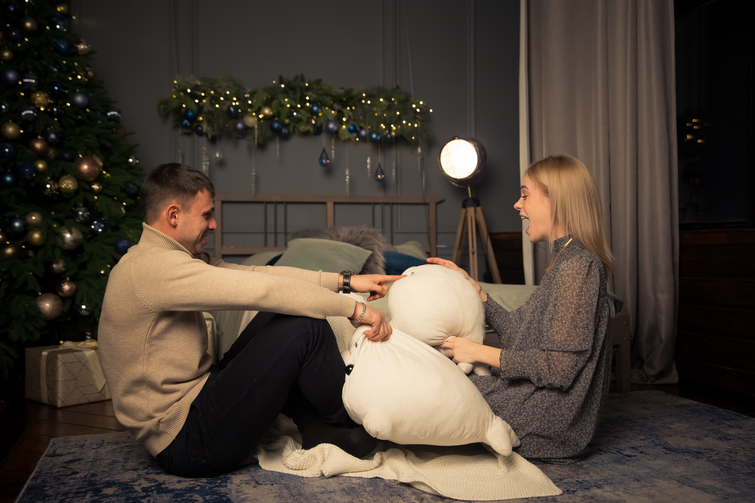 Семья Абаевых Новый год 2022. Свадебный и семейный фотограф в Хабаровске Наталья Барсукова