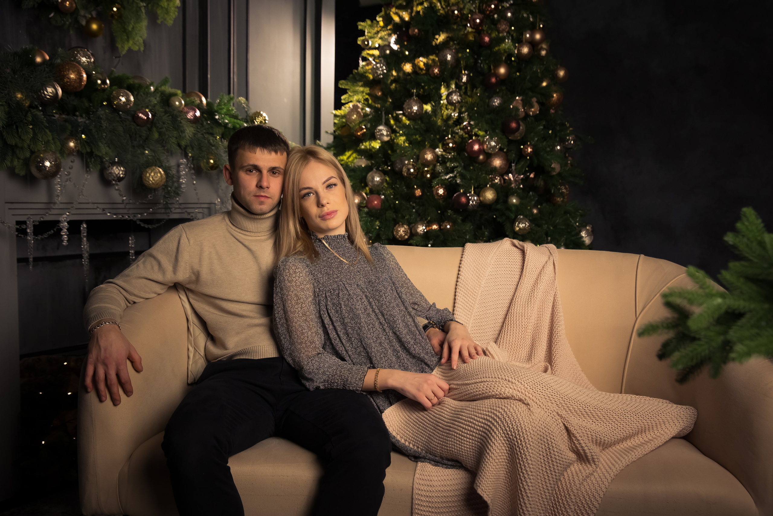 Семья Абаевых Новый год 2022. Свадебный и семейный фотограф в Хабаровске Наталья Барсукова