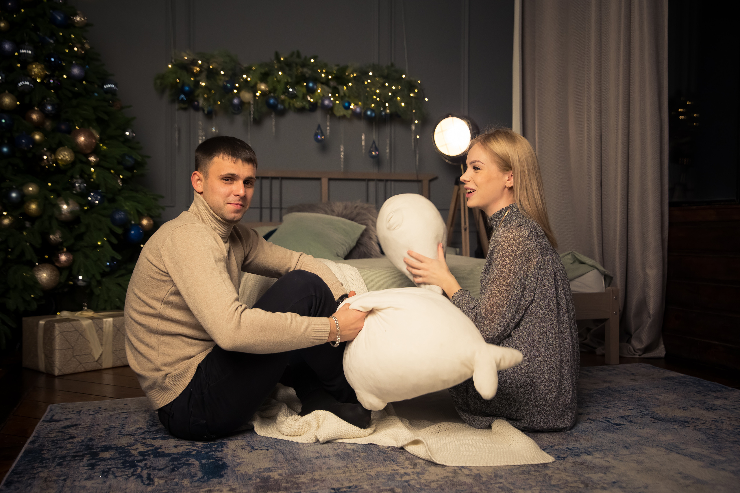 Семья Абаевых Новый год 2022. Свадебный и семейный фотограф в Хабаровске Наталья Барсукова