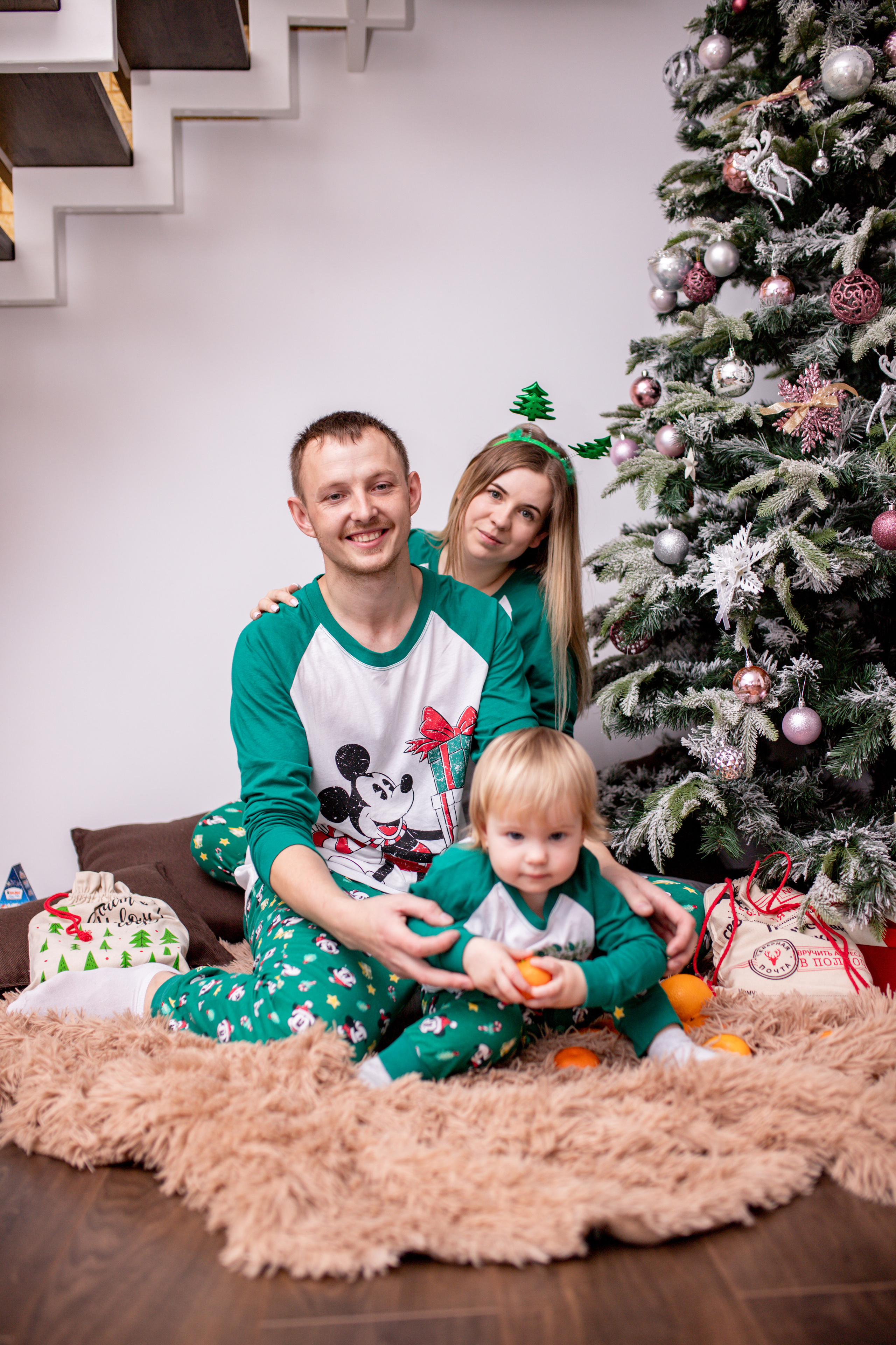 Семья Воложаниных 31 декабря 2022. Свадебный и семейный фотограф в Хабаровске Наталья Барсукова